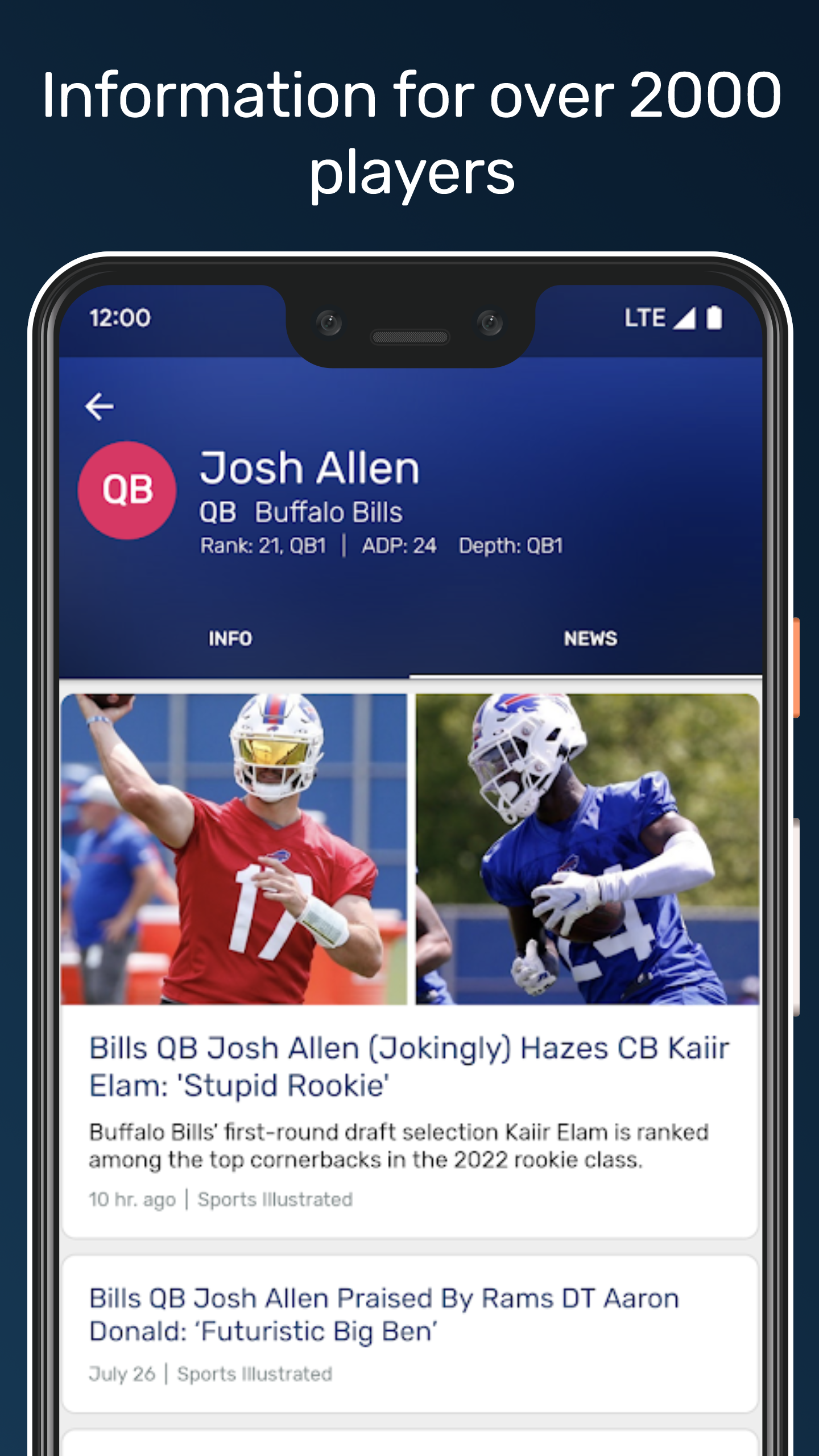 اسکرین شات 4 برنامه Draft Punk - Fantasy Football