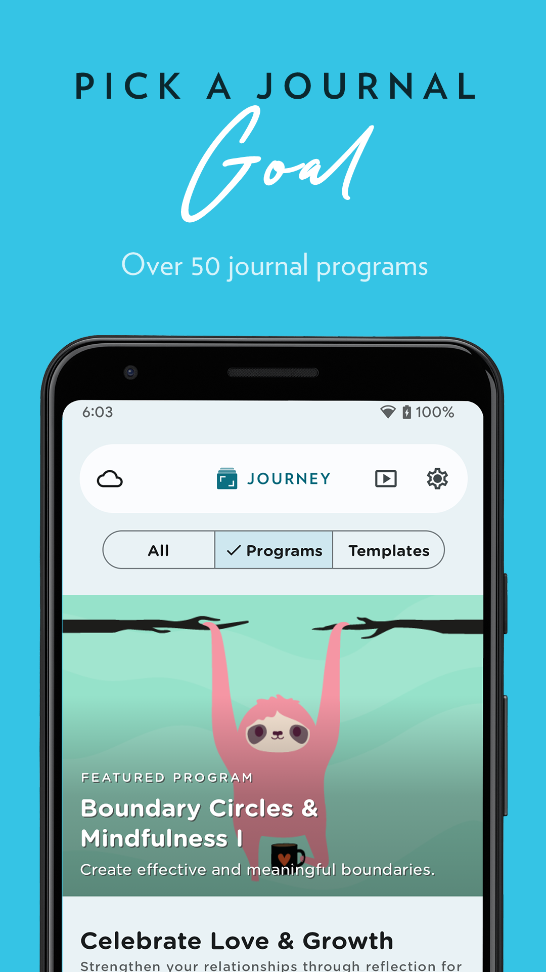 اسکرین شات 2 برنامه Journey: Diary, Journal