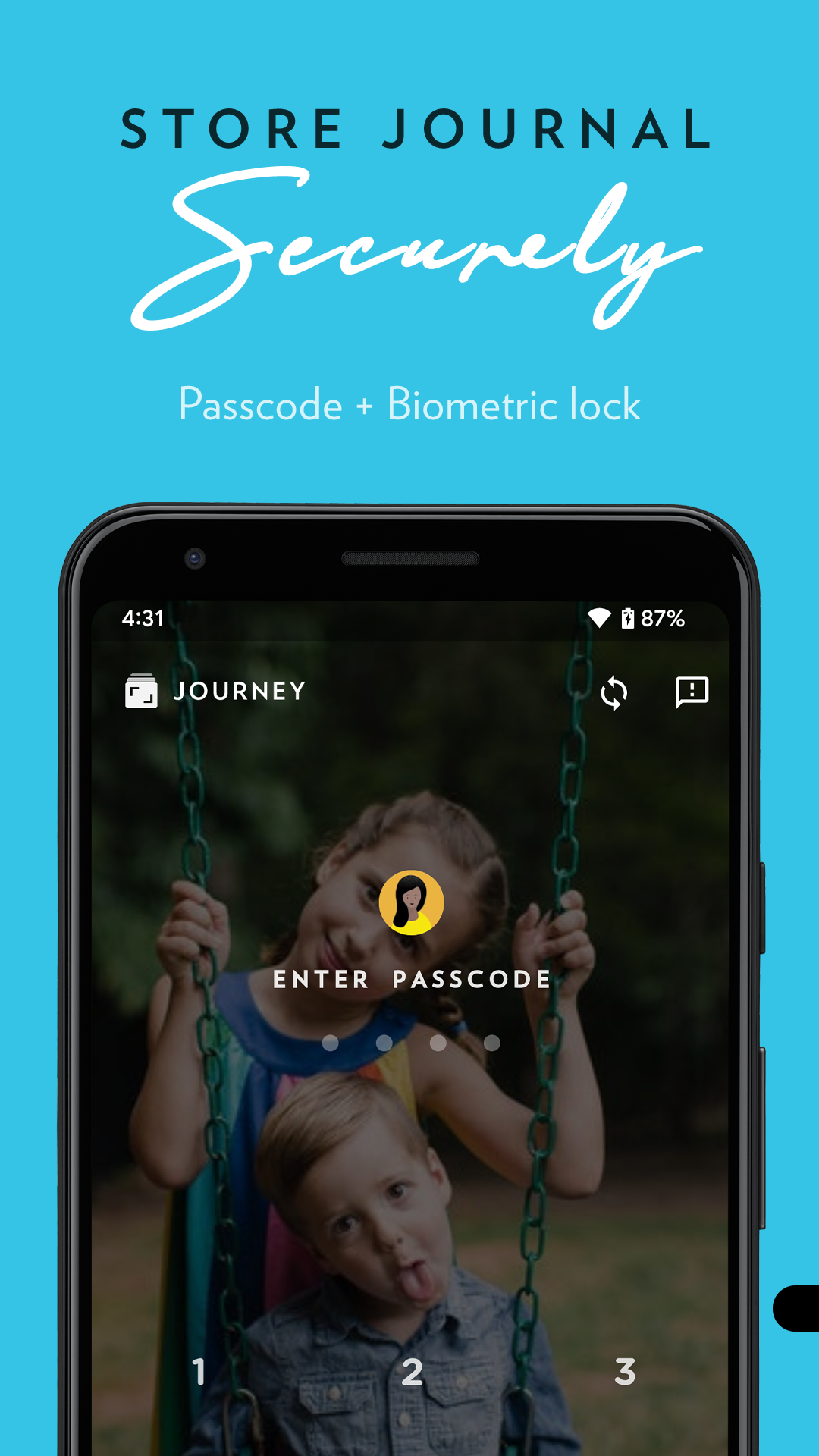 اسکرین شات 6 برنامه Journey: Diary, Journal
