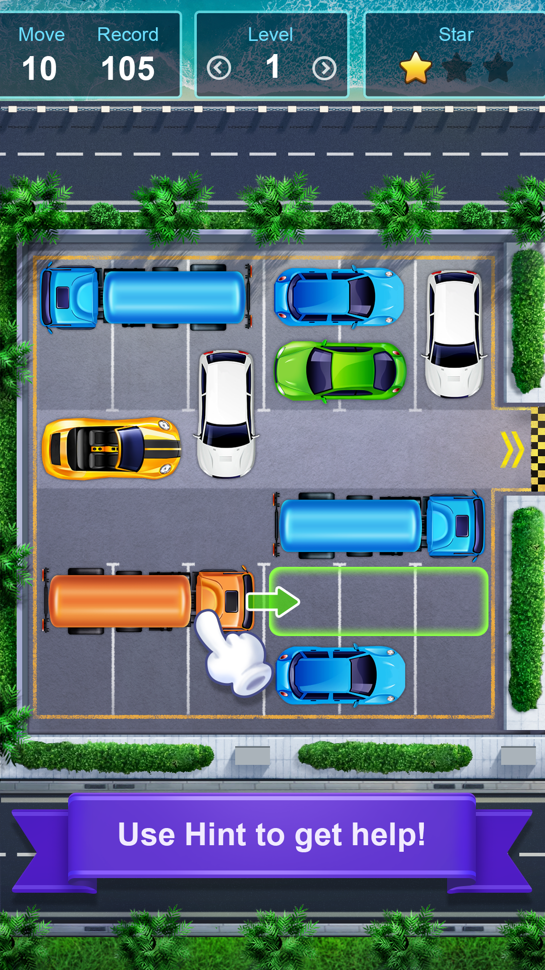 اسکرین شات 1 بازی Unblock The Car