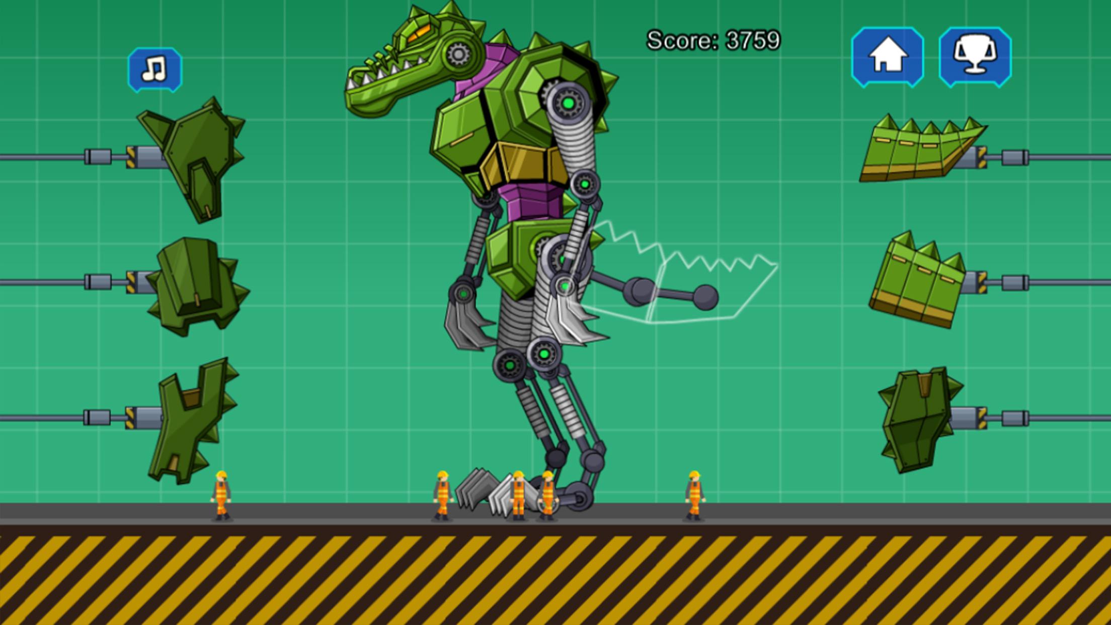 اسکرین شات 5 بازی Robot Crocodile Toy Robot War