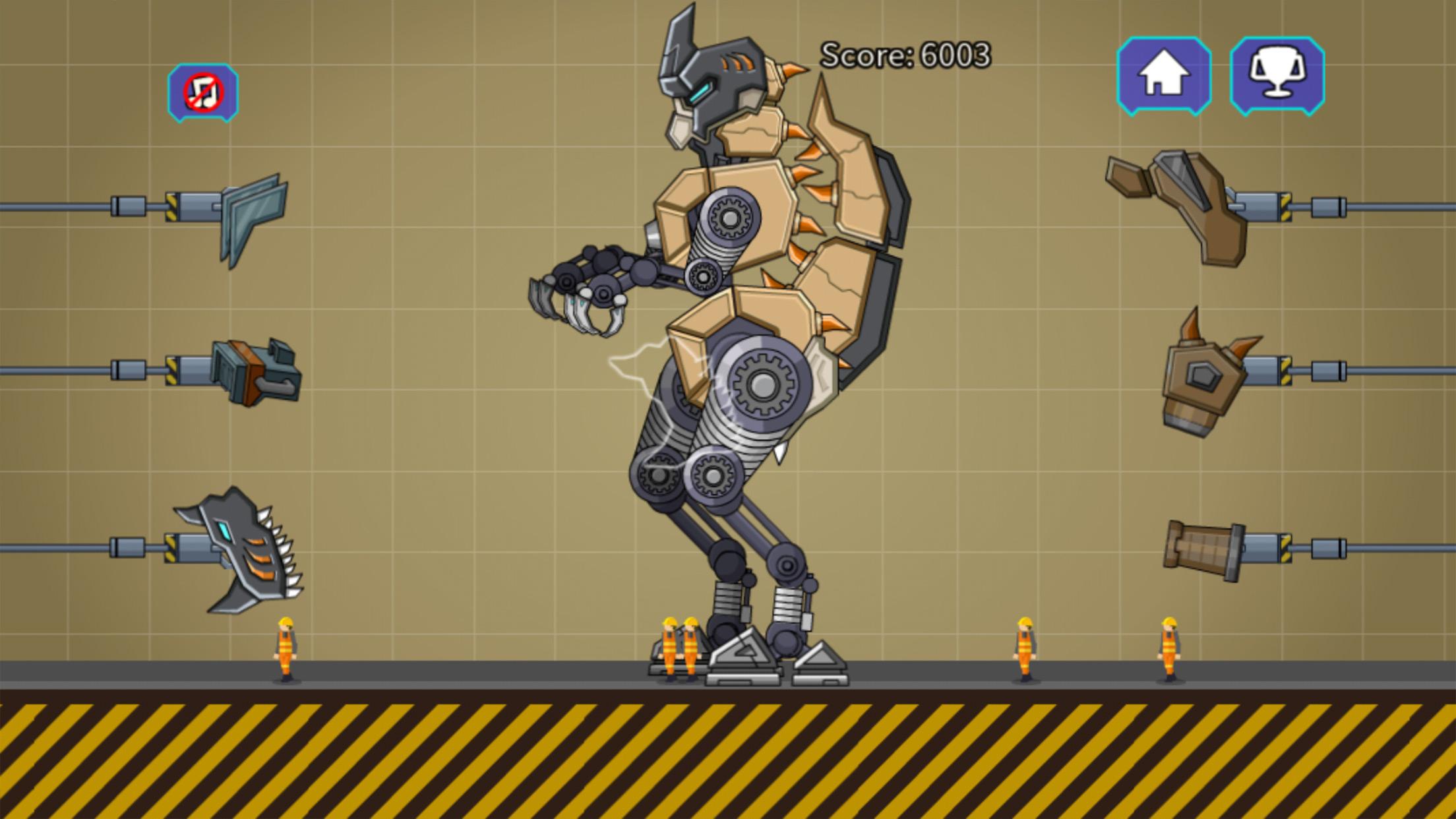 اسکرین شات 3 بازی Desert T-Rex Robot Dino Army