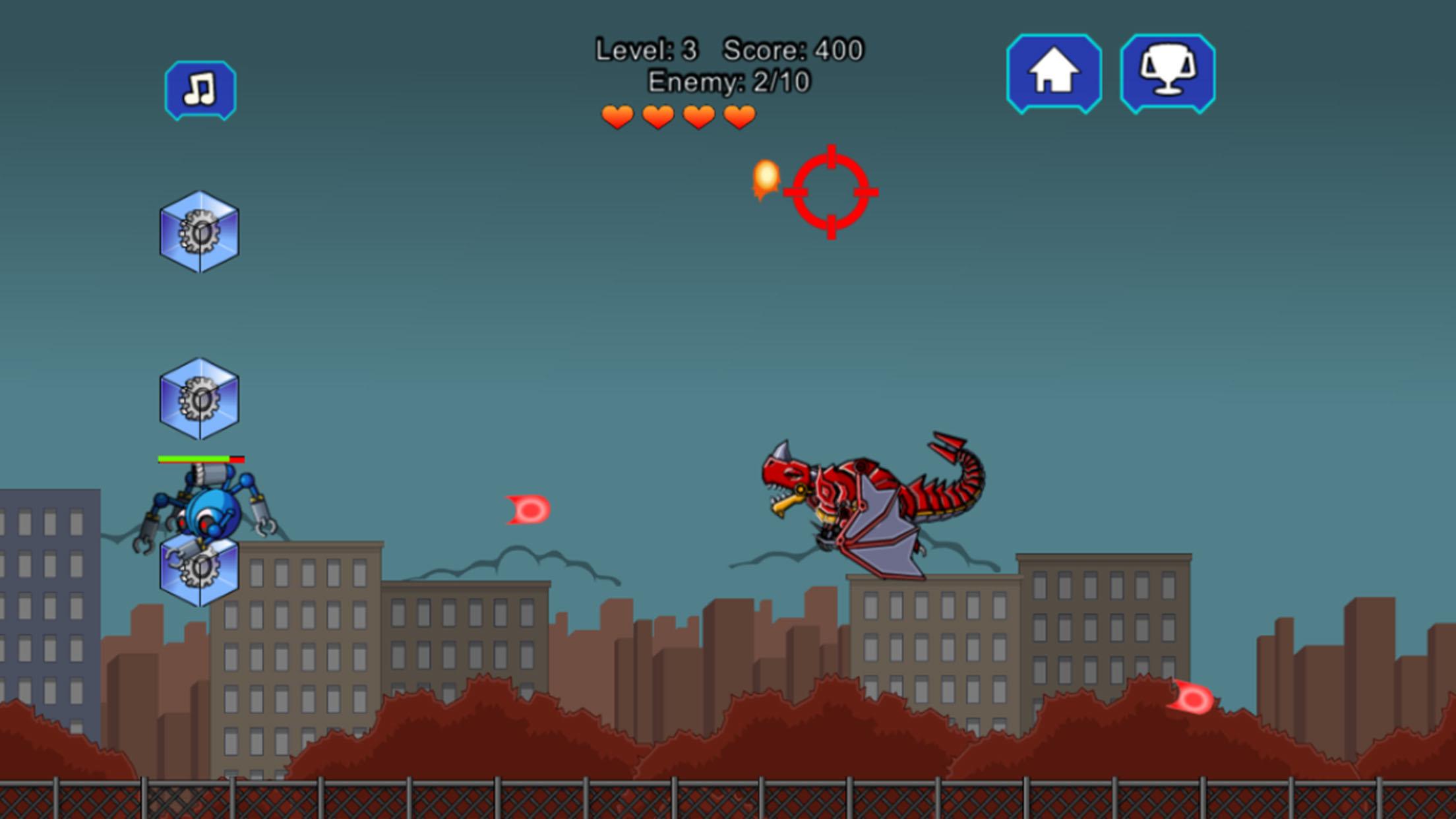 اسکرین شات 3 بازی Robot Terminator Fire Dragon
