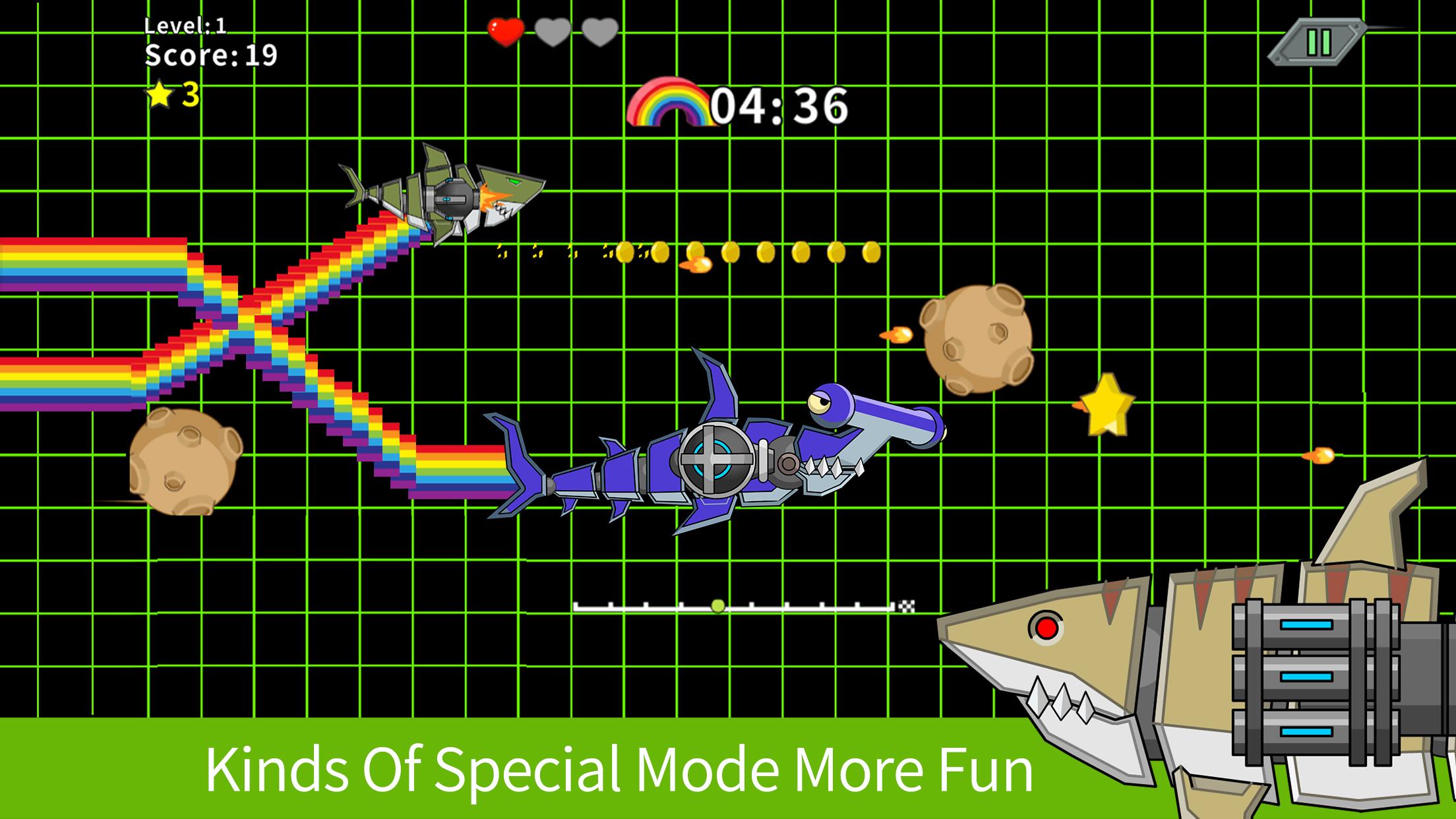 اسکرین شات 3 بازی Robot Gun Shark Double Attack