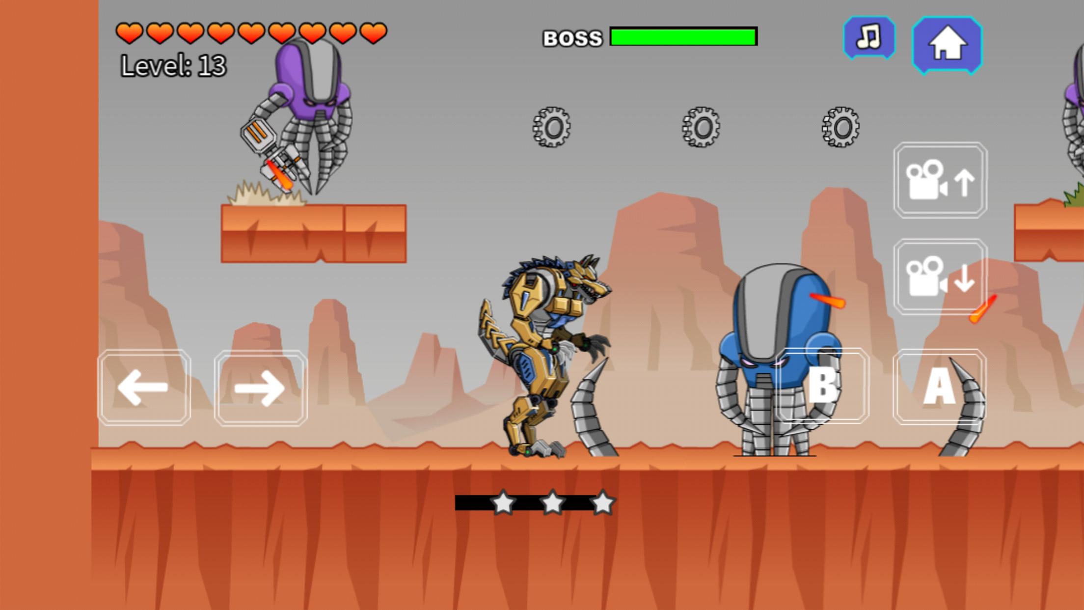 اسکرین شات 2 بازی Robot Werewolf Toy Robot War