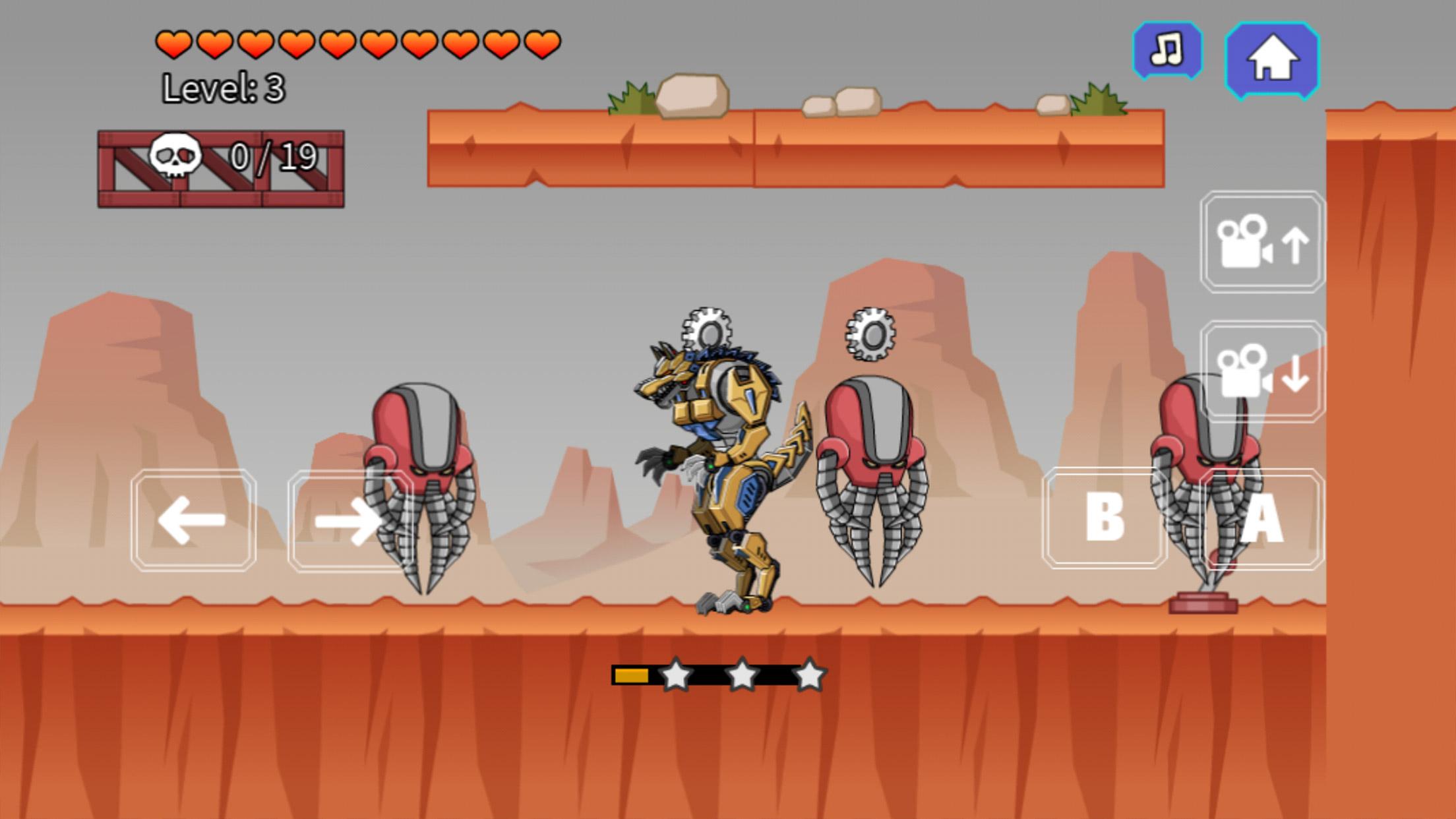 اسکرین شات 4 بازی Robot Werewolf Toy Robot War