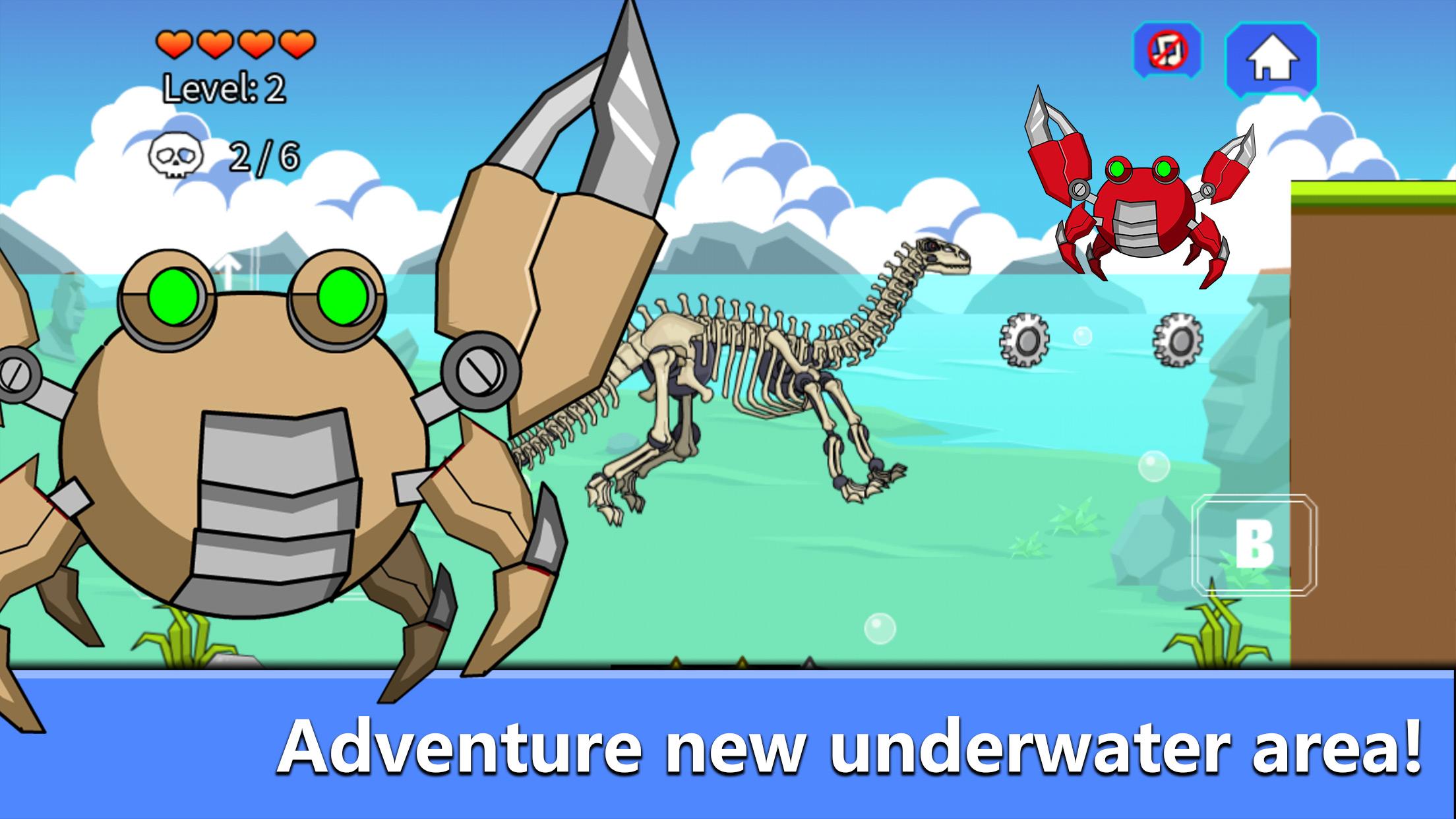 اسکرین شات 3 بازی Brontosaur Dino Fossils Robot