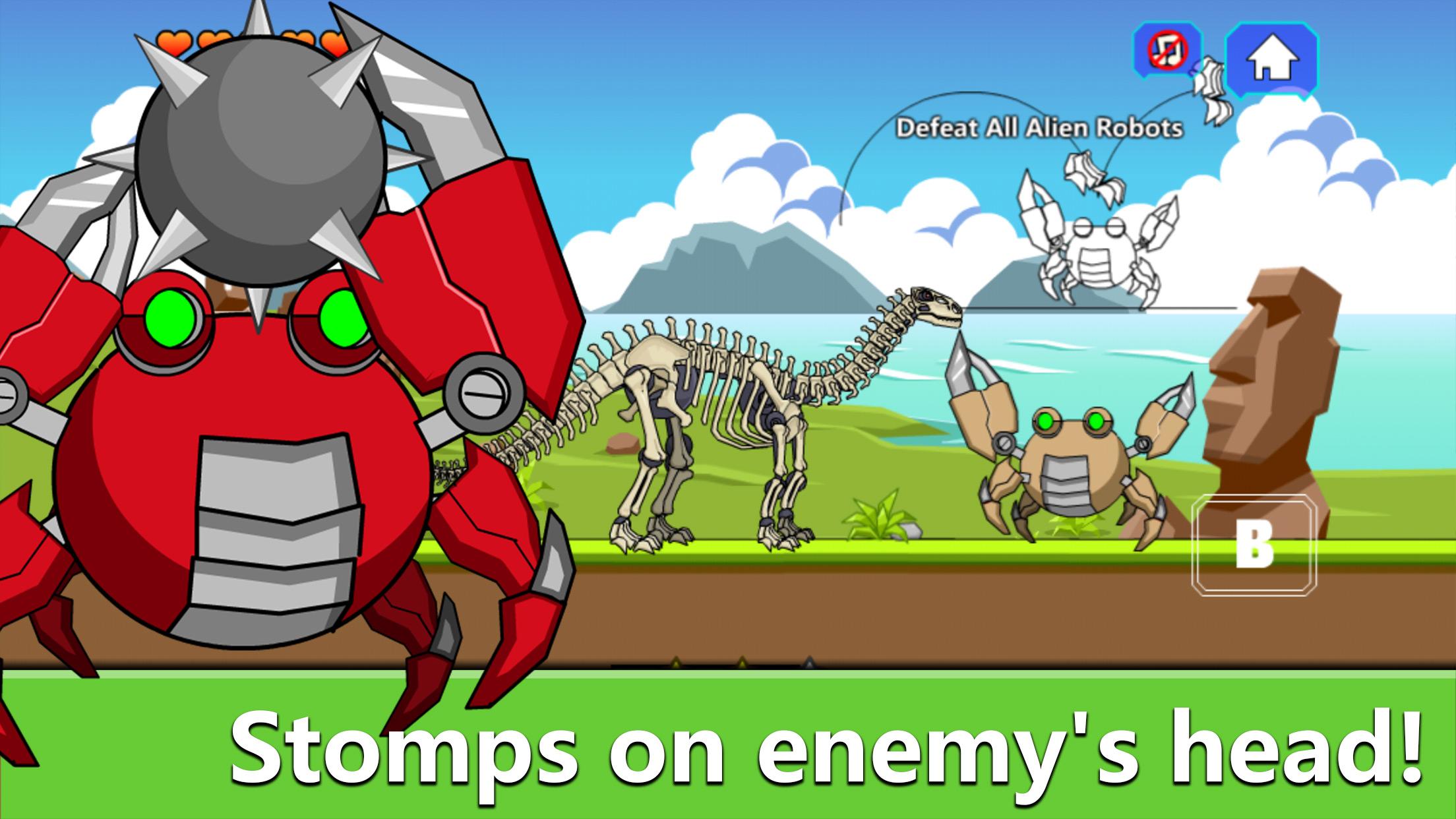 اسکرین شات 1 بازی Brontosaur Dino Fossils Robot