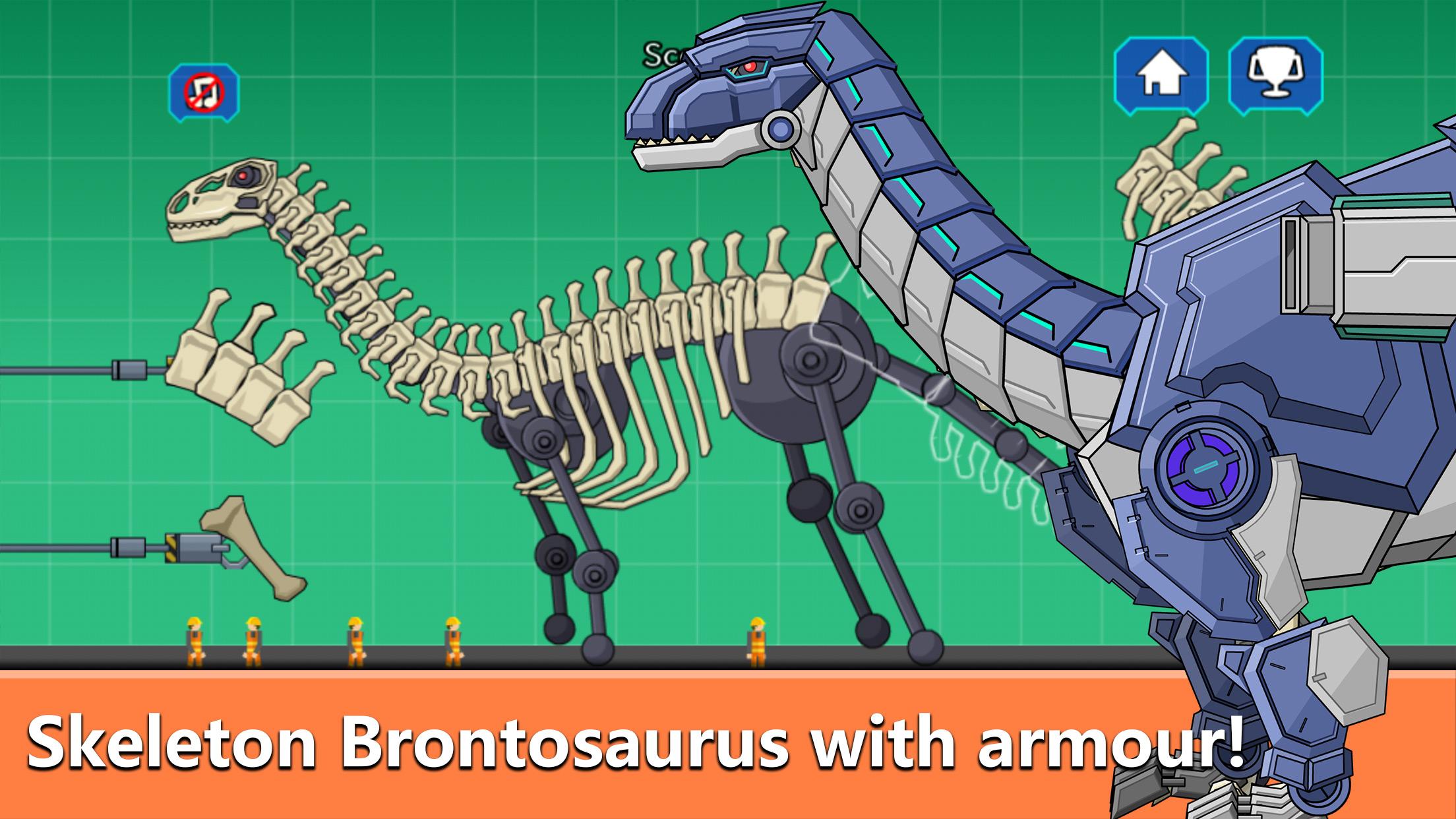 اسکرین شات 4 بازی Brontosaur Dino Fossils Robot