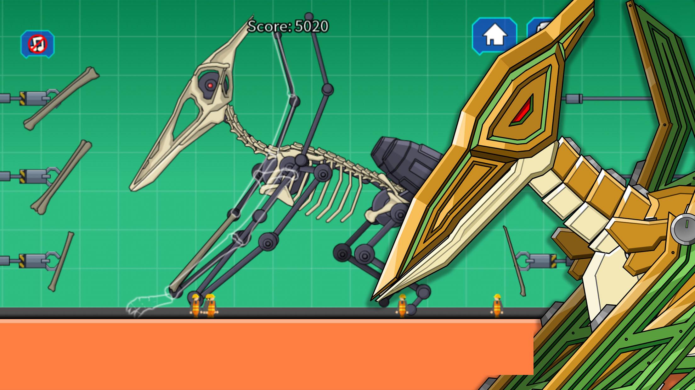 اسکرین شات 3 بازی Pterosaur Dino Fossils Robot