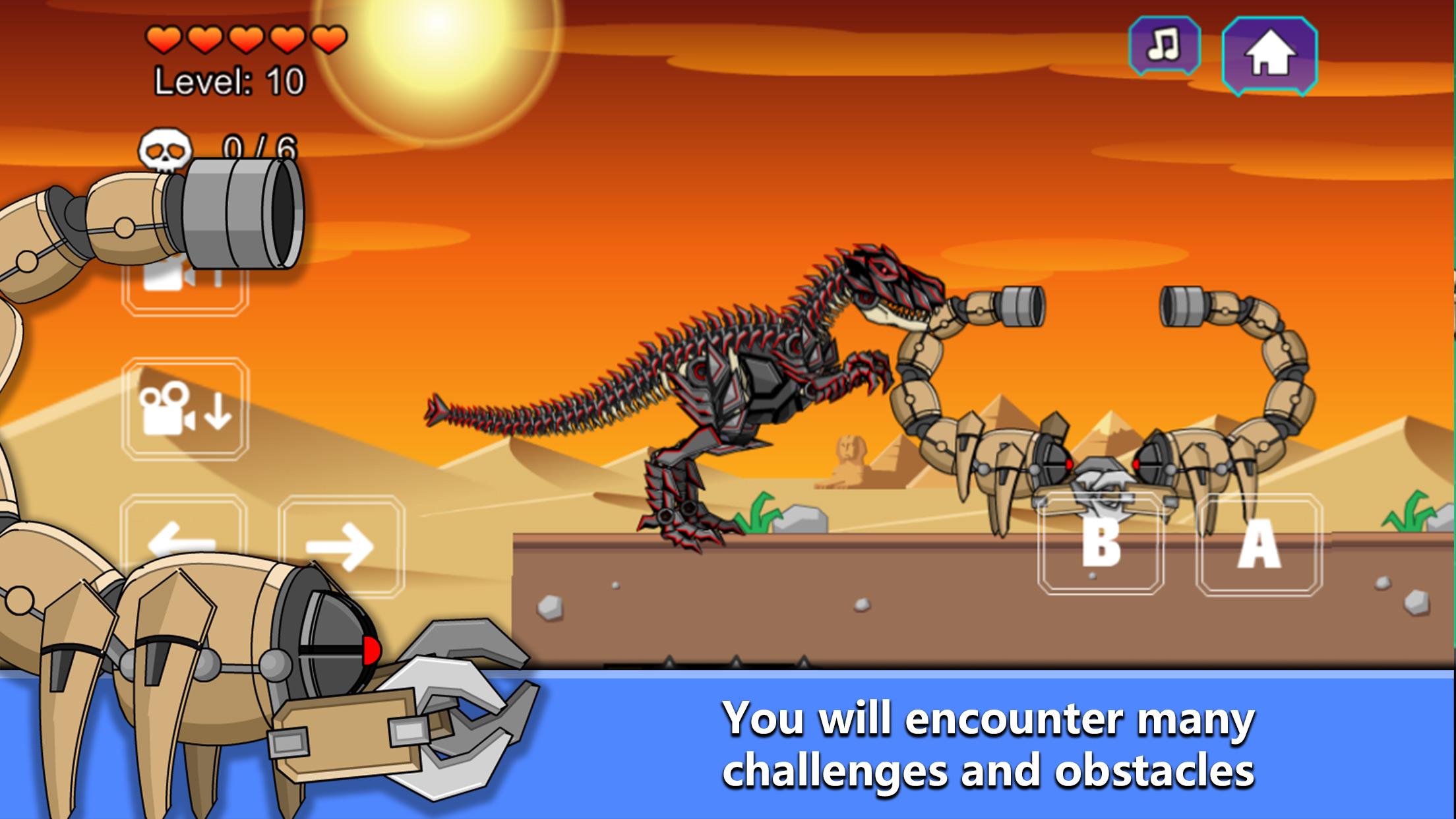 اسکرین شات 2 بازی T-Rex Dinosaur Fossils Robot