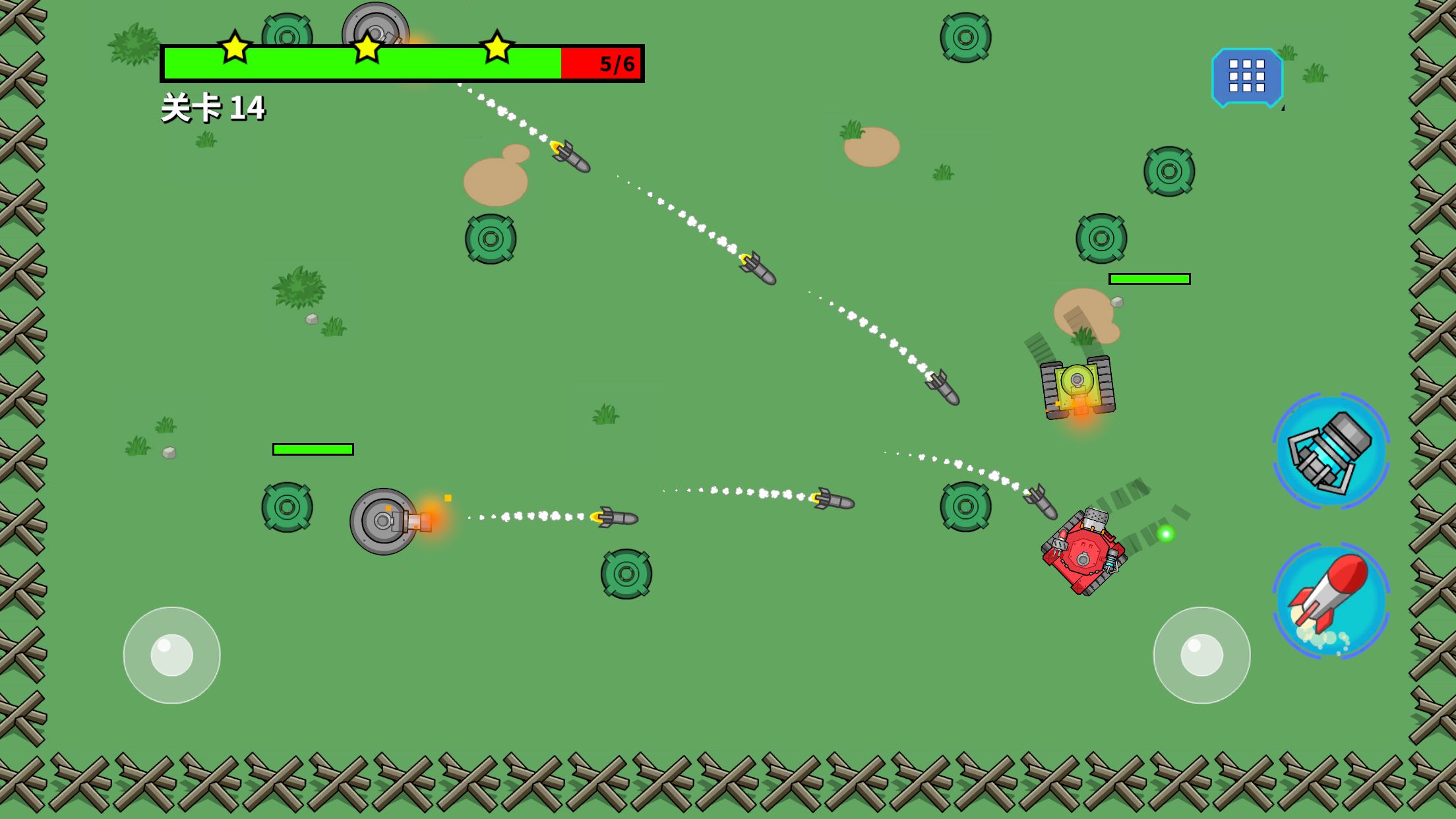 اسکرین شات 5 بازی Toy Tank VS Tank 2 Player