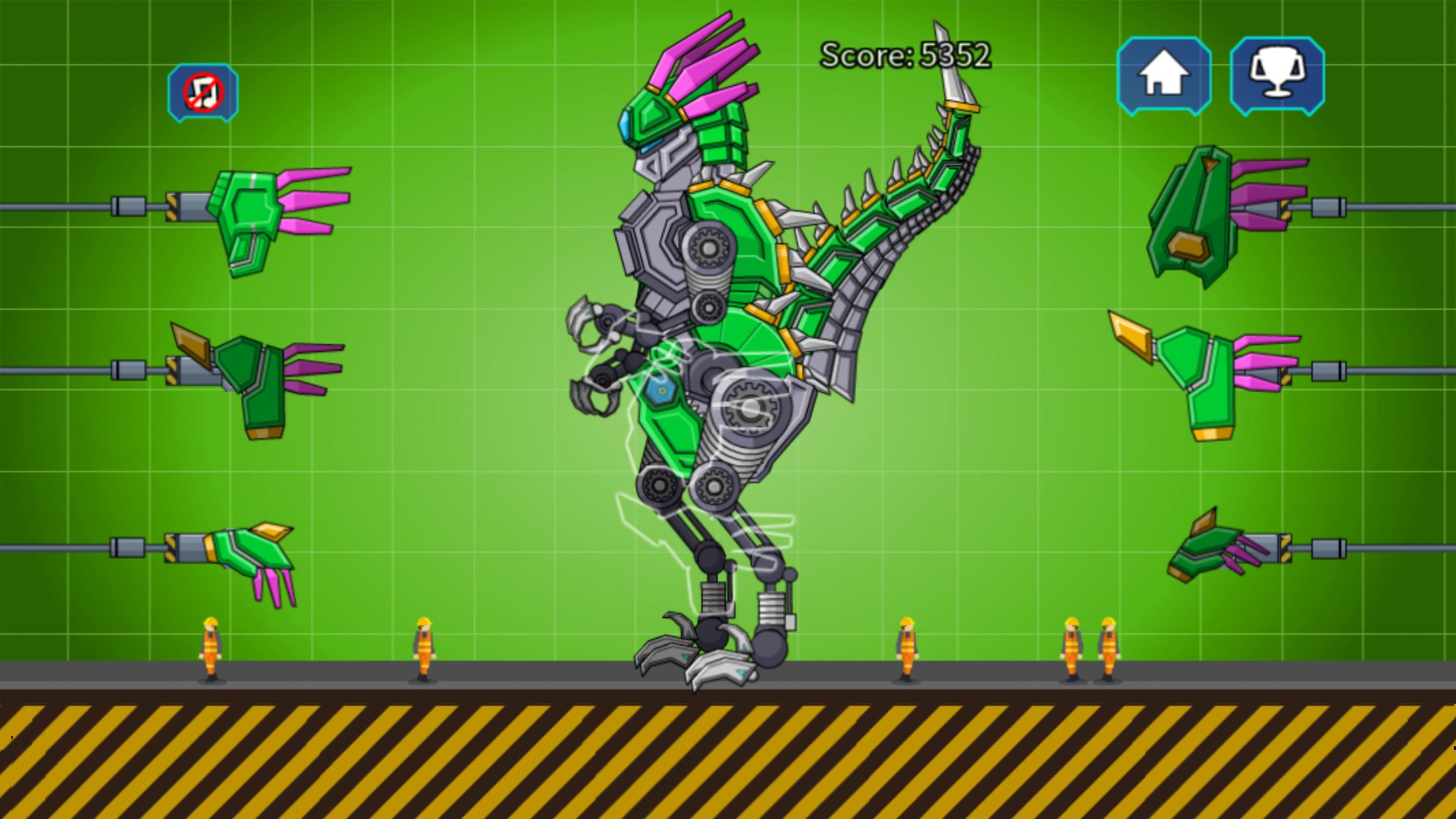 اسکرین شات 3 بازی Velociraptor Rex Dino Robot