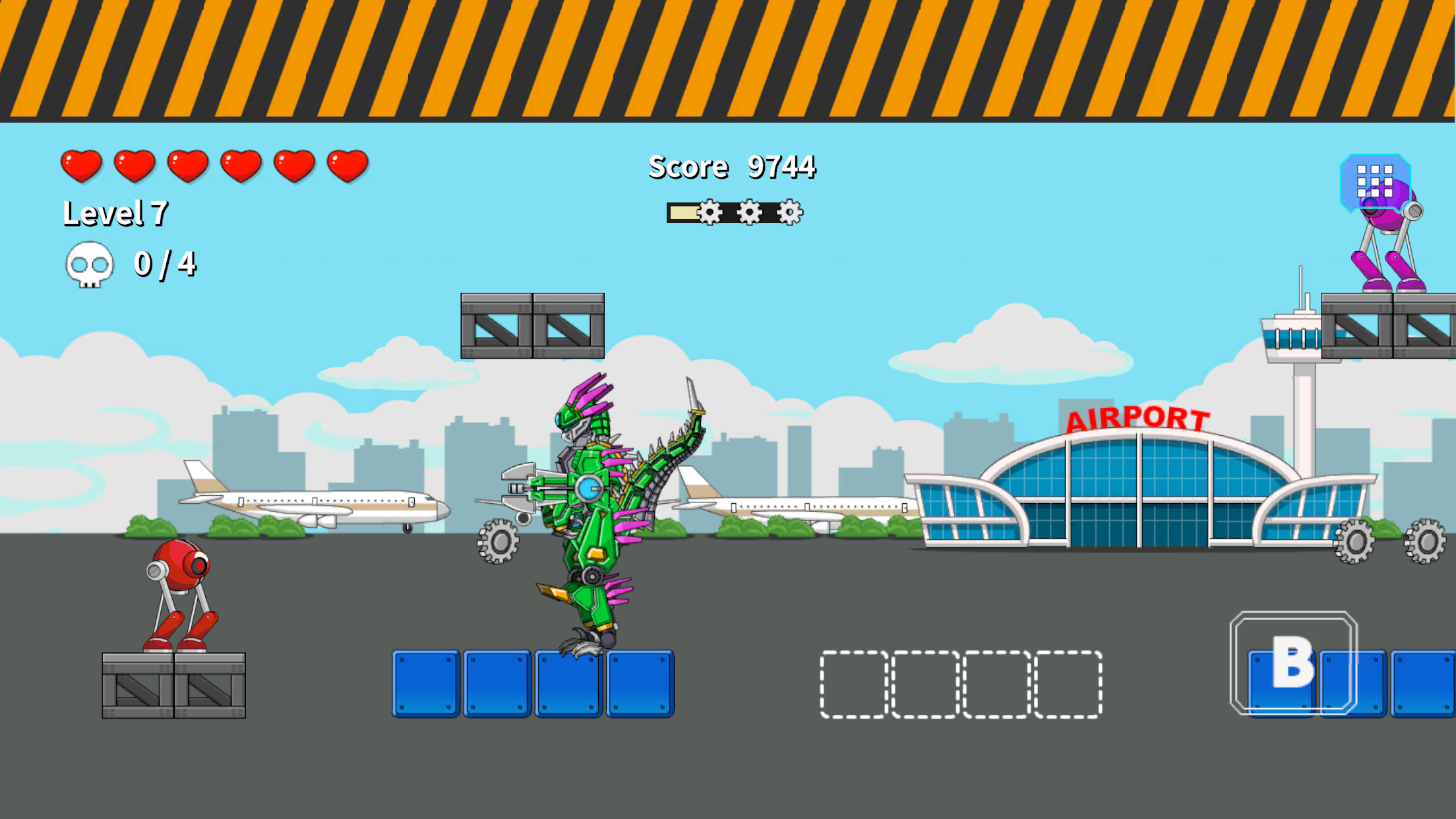 اسکرین شات 4 بازی Velociraptor Rex Dino Robot