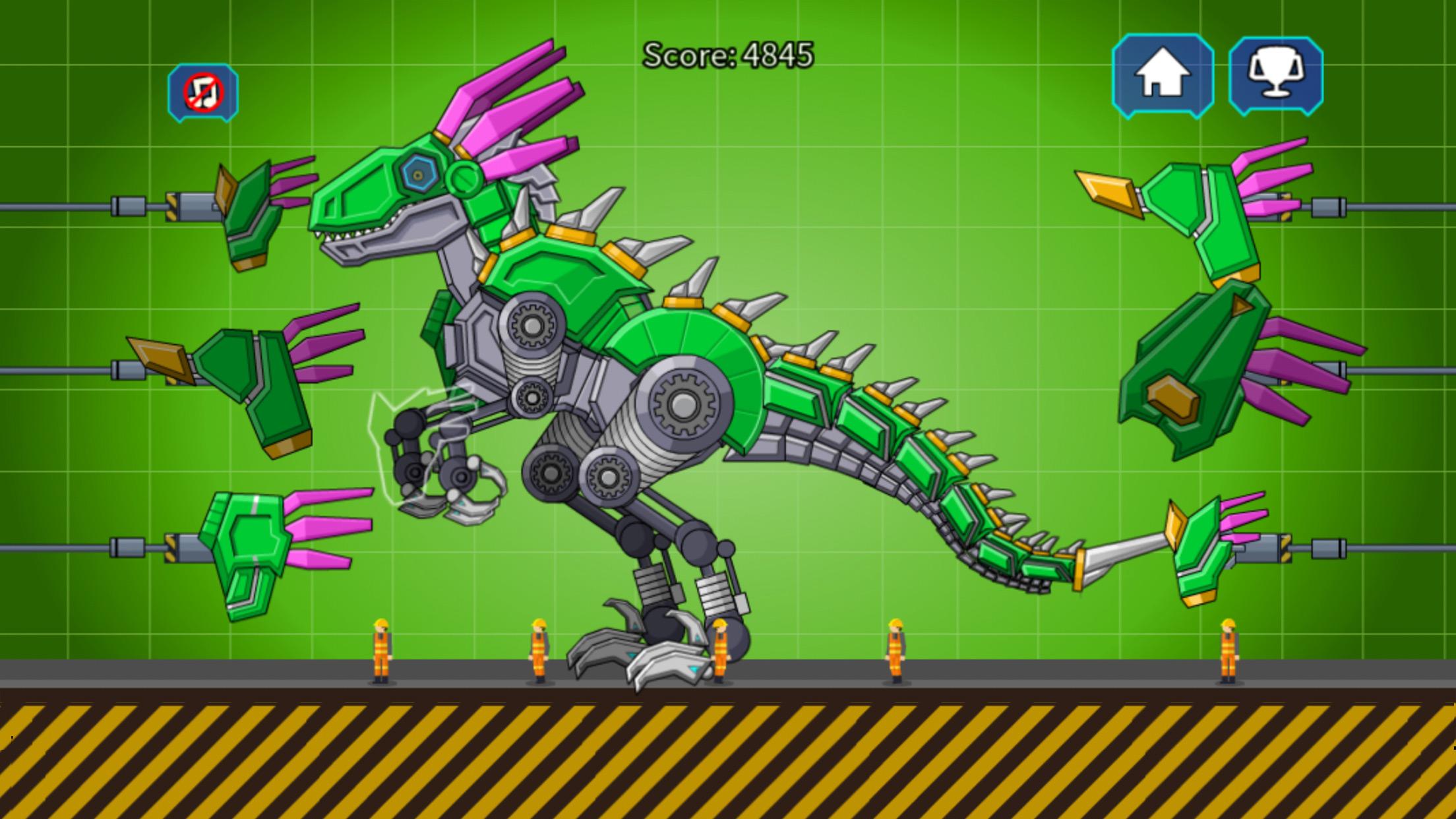 اسکرین شات 1 بازی Velociraptor Rex Dino Robot