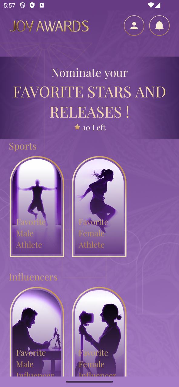 اسکرین شات 3 برنامه Joy Awards