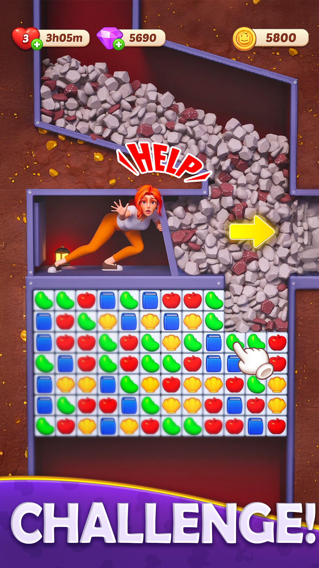 اسکرین شات 3 بازی Matching Story - Puzzle Games