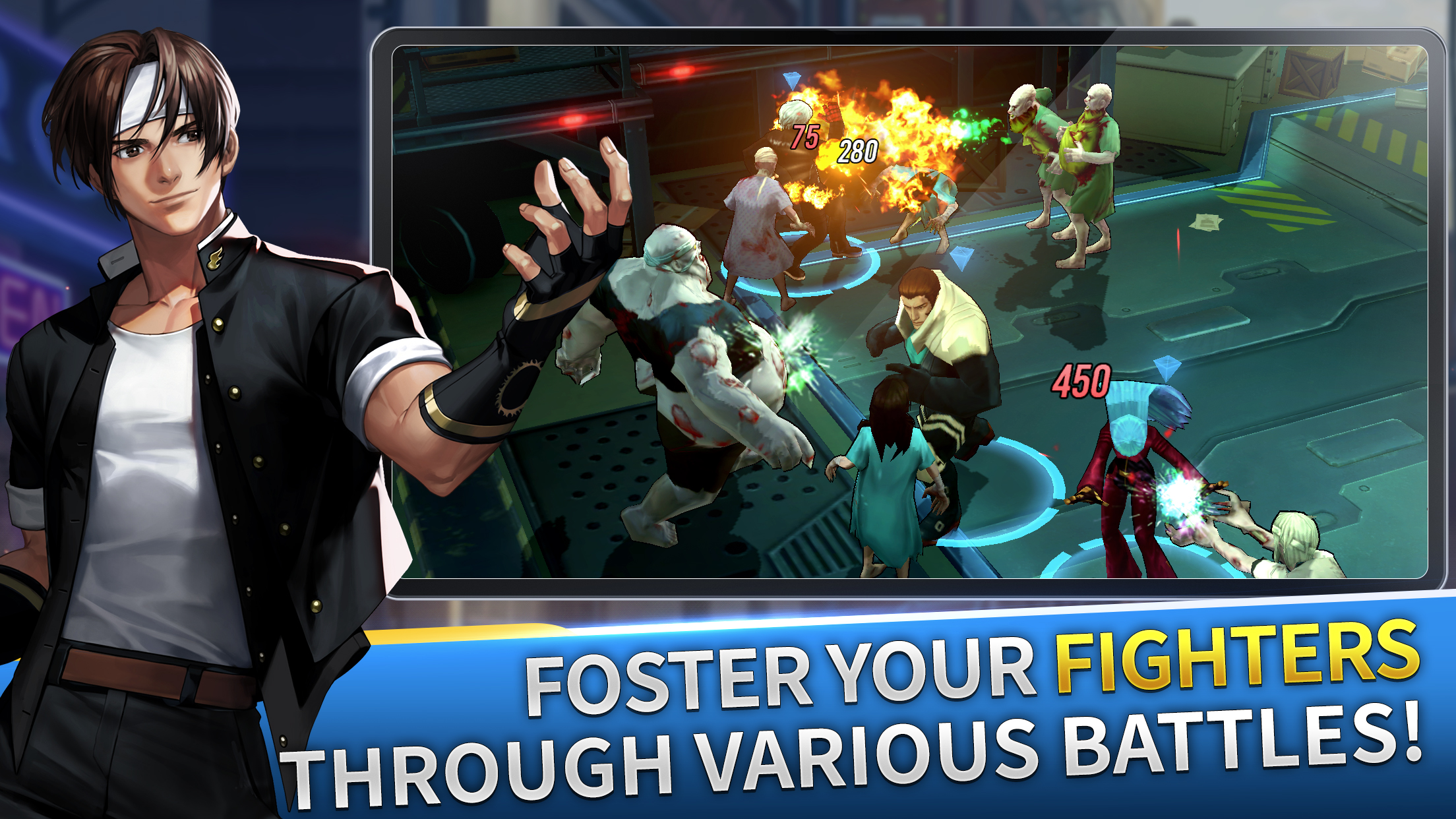 اسکرین شات 4 بازی (End of Svc)KOF: Survival City