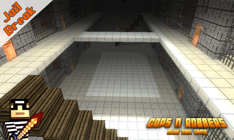 اسکرین شات 1 بازی Cops N Robbers: Prison Games 1