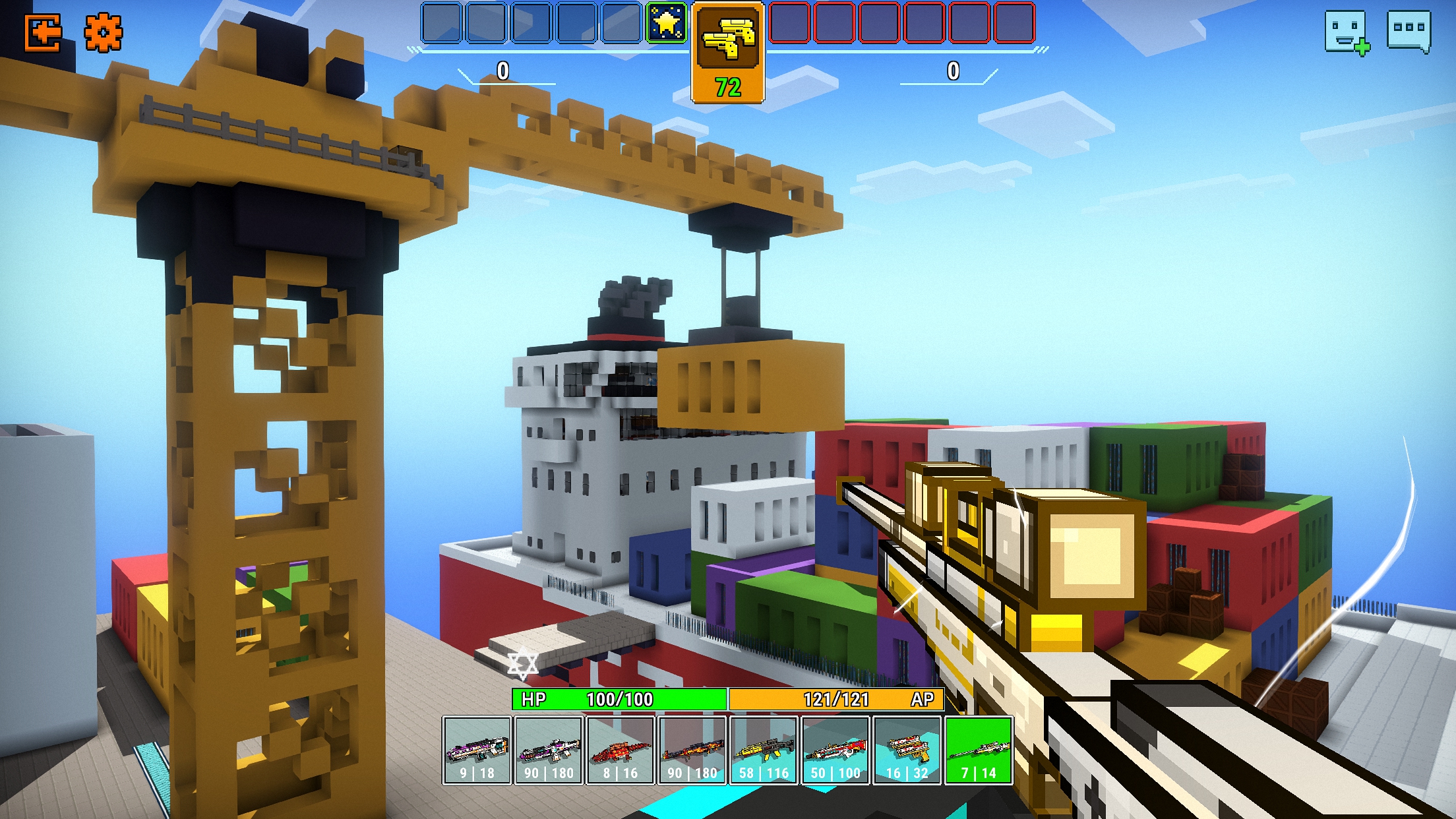 اسکرین شات 2 بازی Cops N Robbers:Pixel Craft Gun