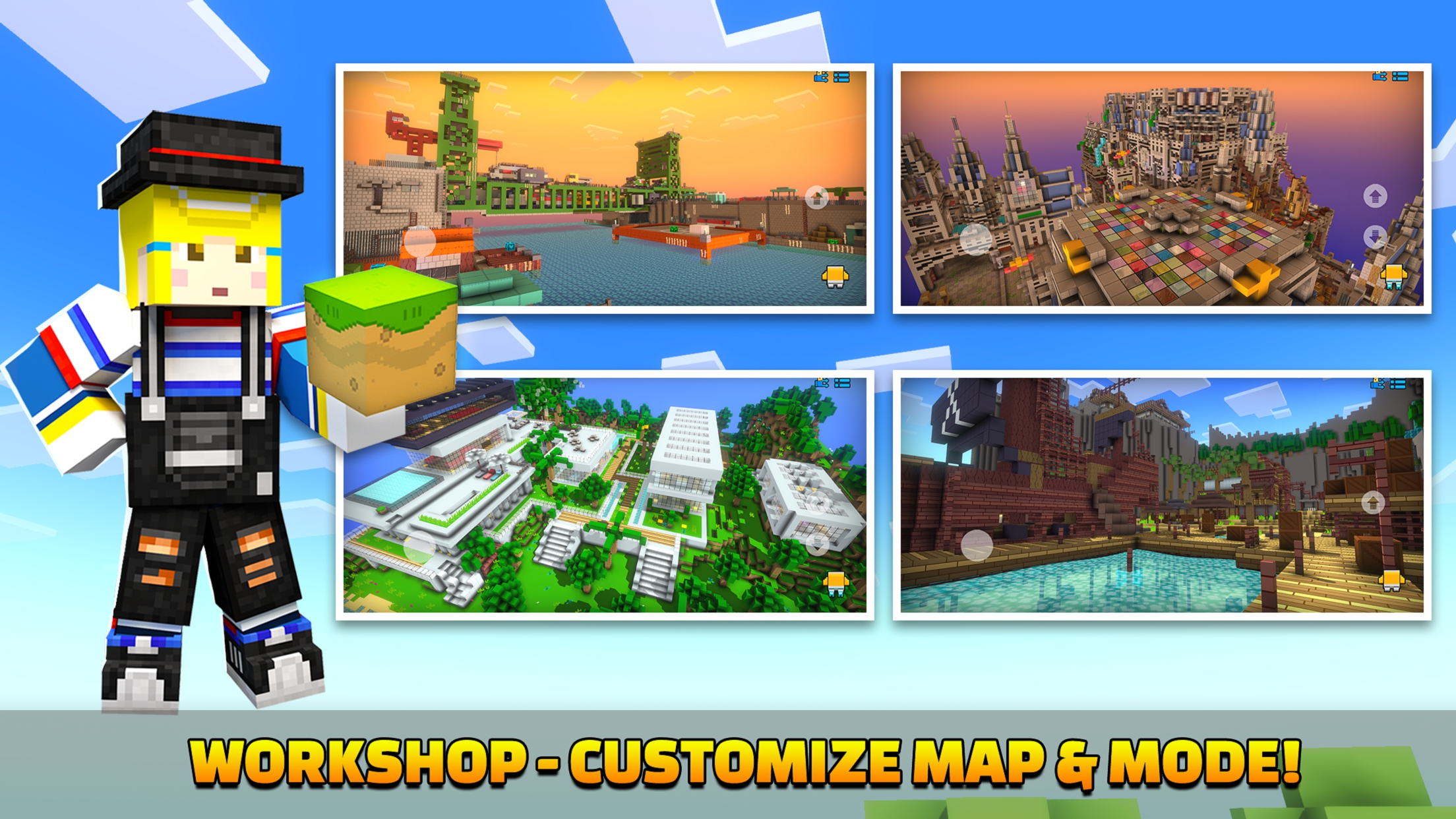 اسکرین شات 7 بازی Cops N Robbers:Pixel Craft Gun