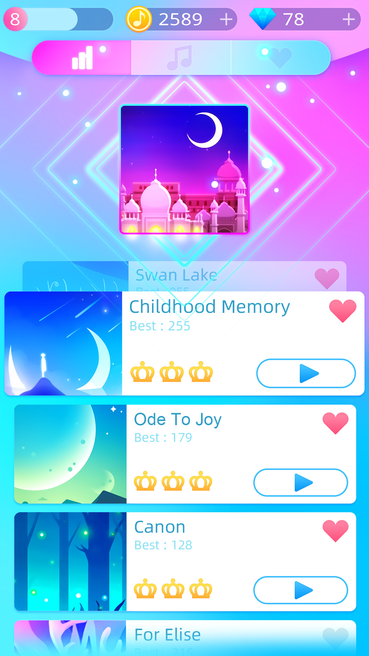 اسکرین شات 5 بازی Piano Music Go-EDM Piano Games
