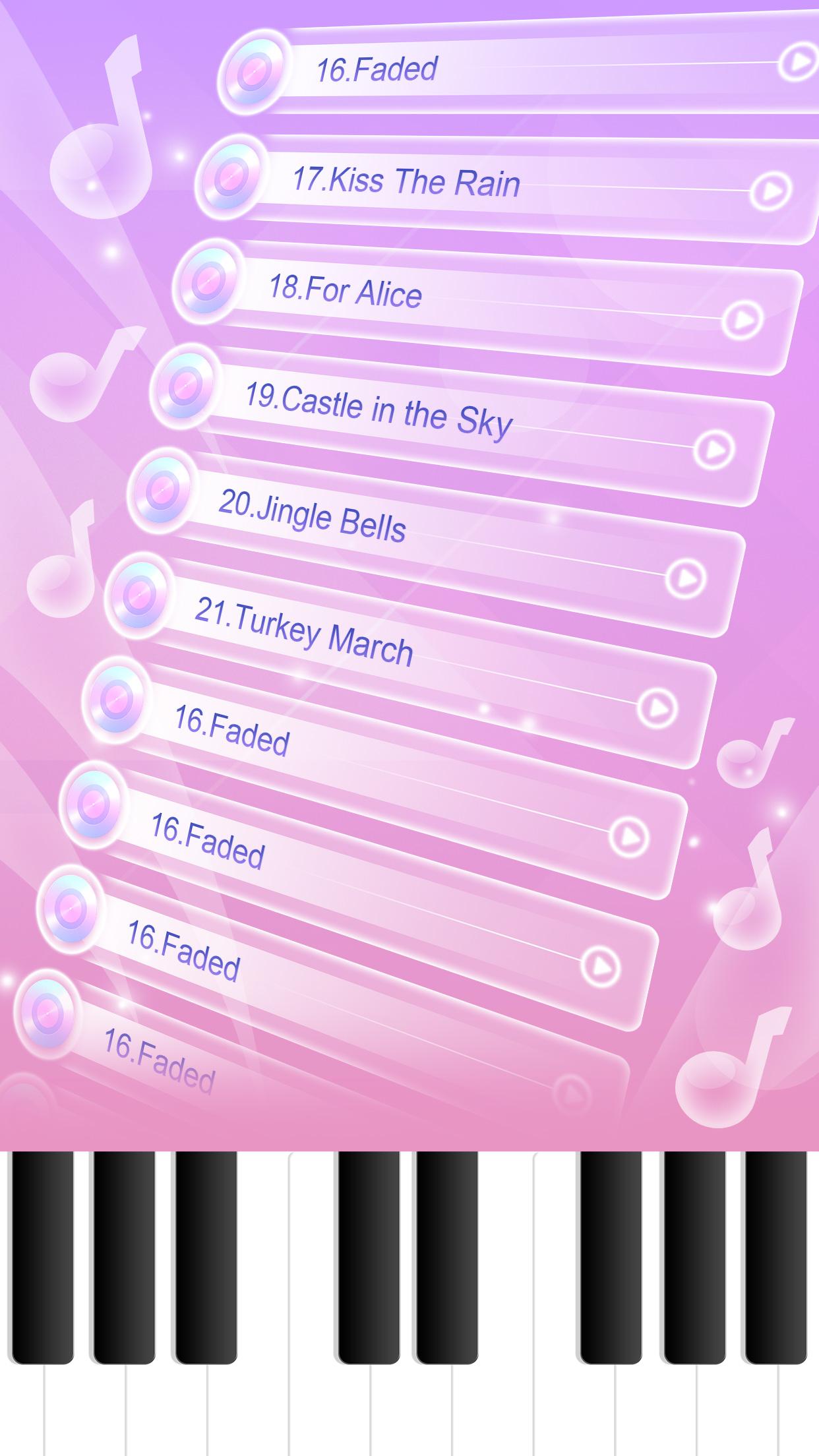 اسکرین شات 5 بازی Piano Games Mini: Music Puzzle