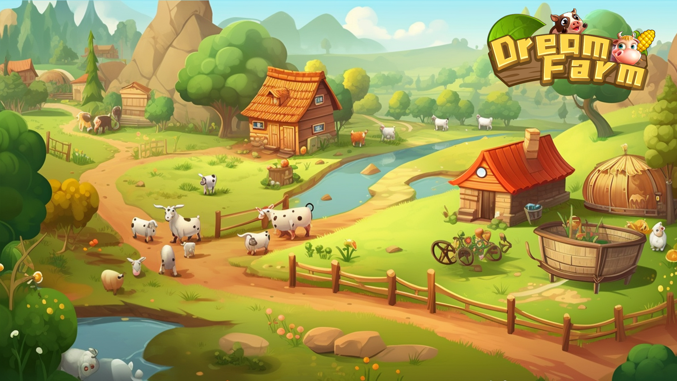 اسکرین شات 1 بازی Dream Farm : Harvest Day