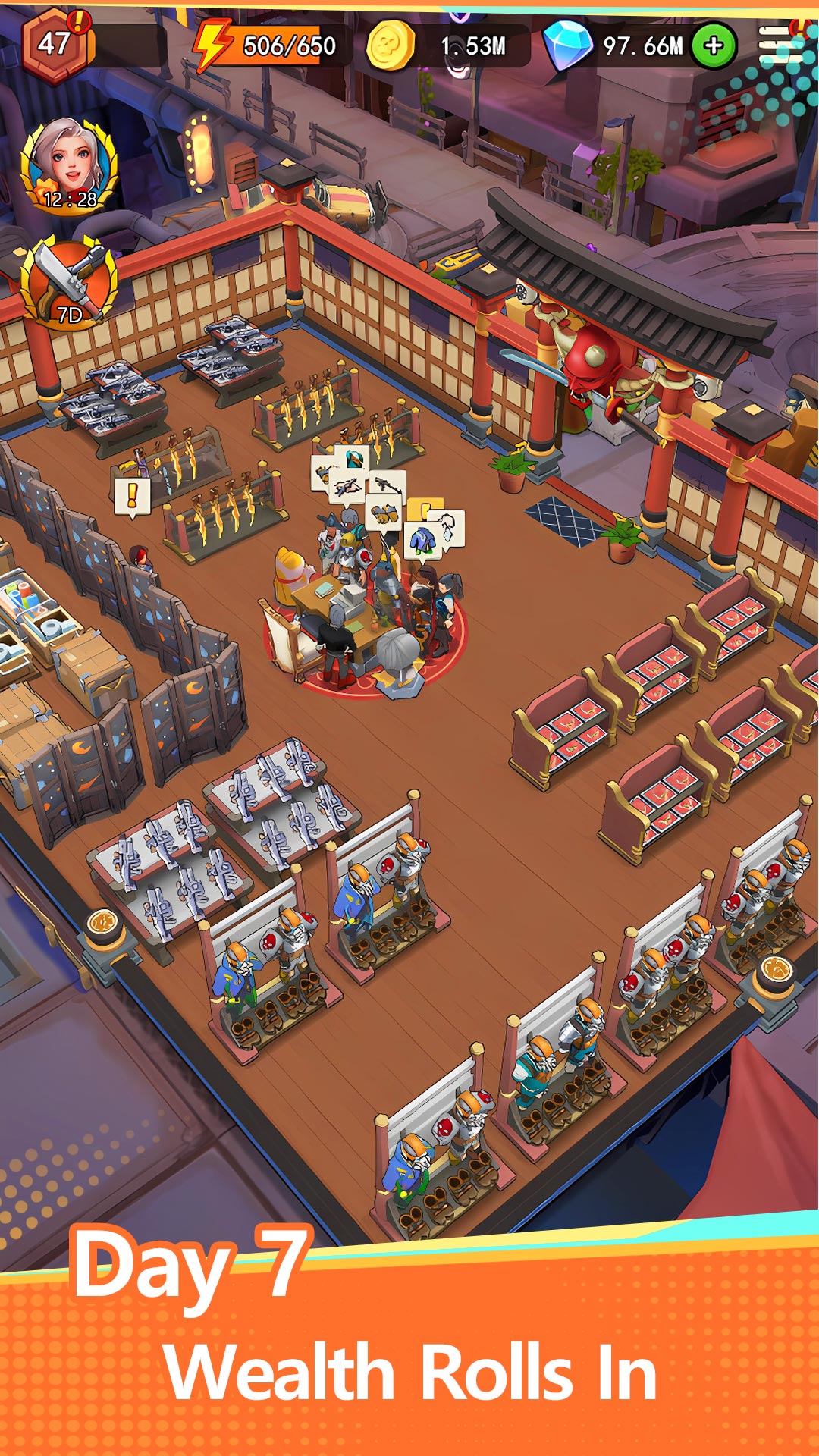 اسکرین شات 2 بازی Forge Shop - Business Game