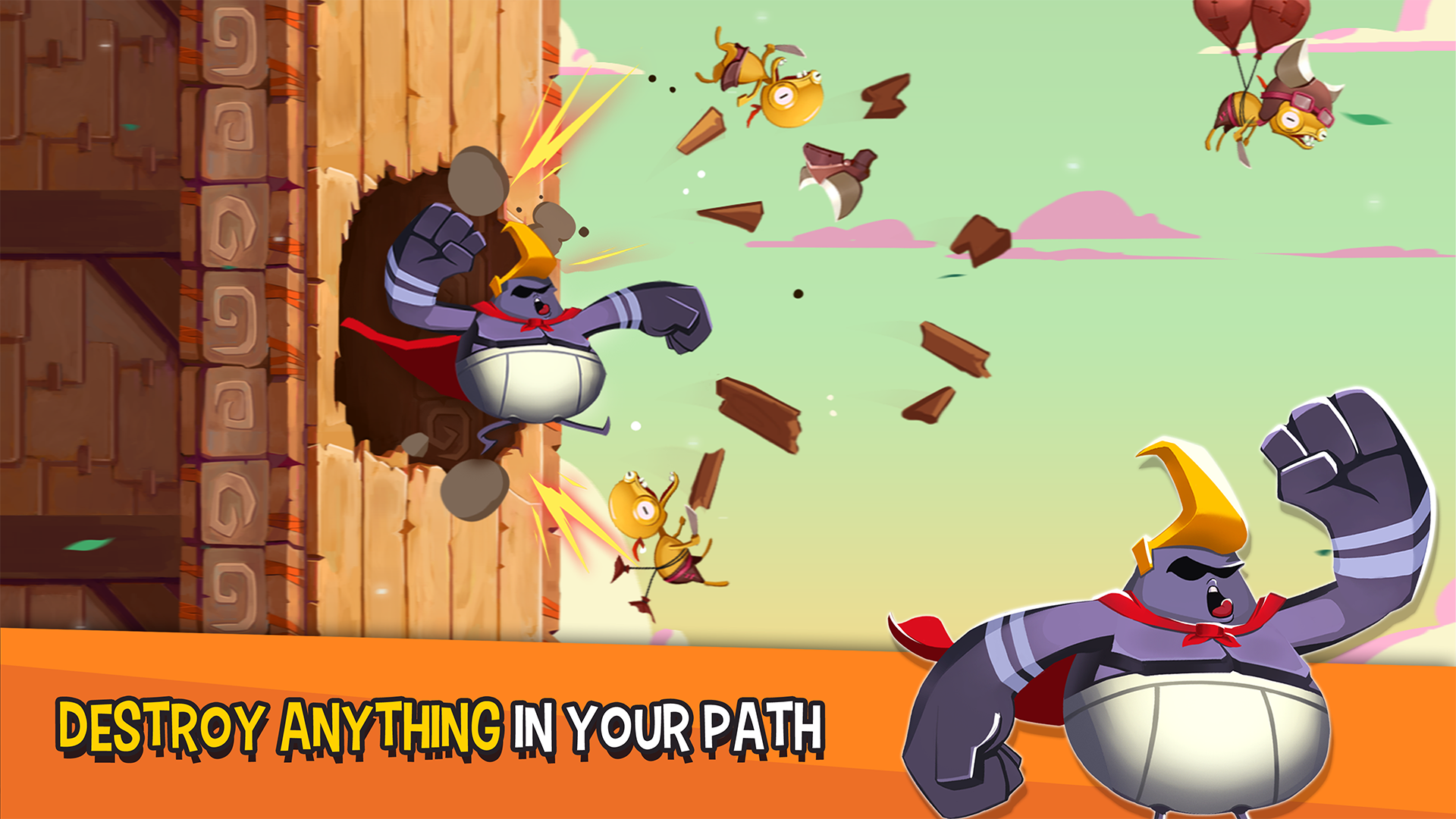 اسکرین شات 2 بازی Rocky Rampage: Wreck 'em Up