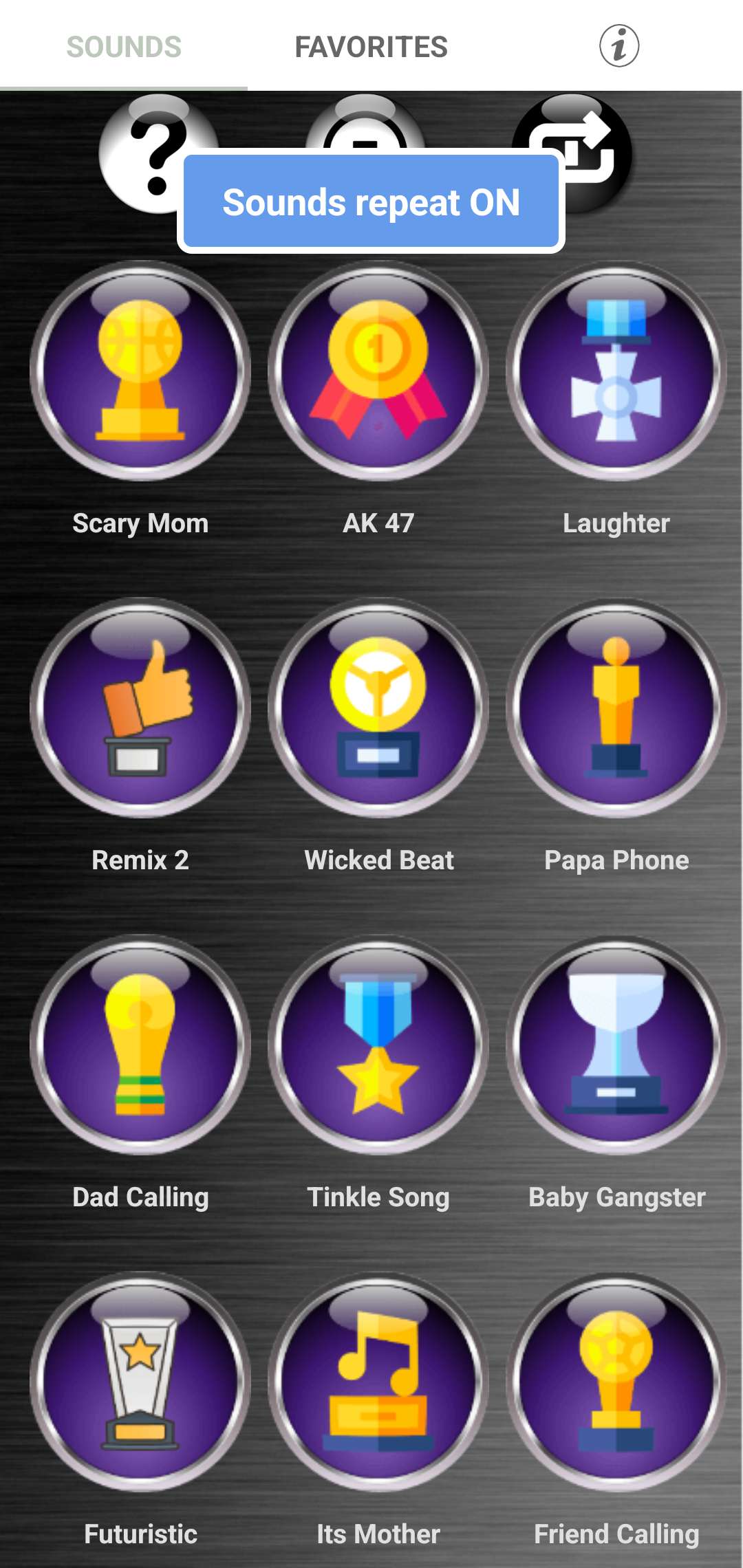 اسکرین شات 3 برنامه Amazing Ringtones