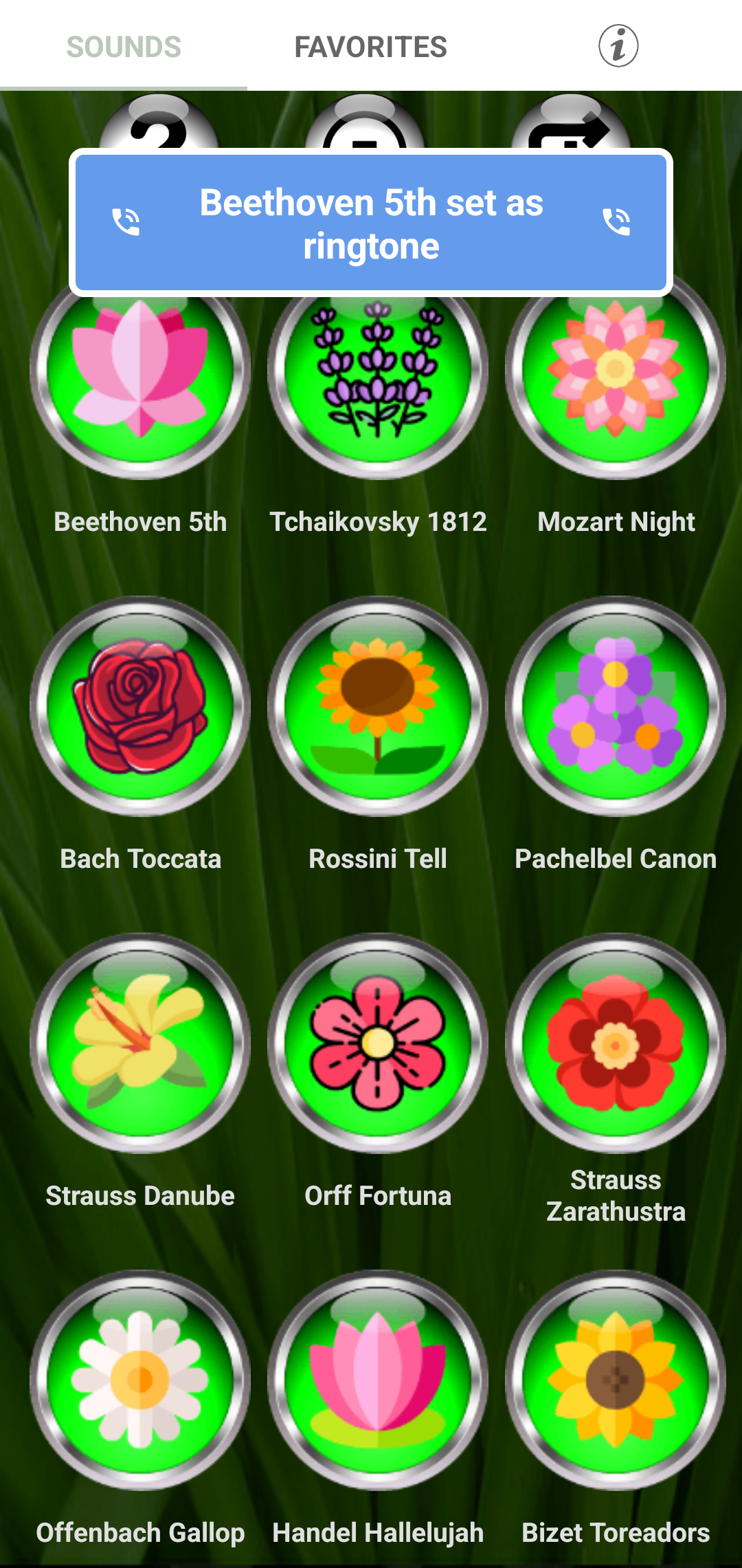 اسکرین شات 6 برنامه Classical Music Ringtones