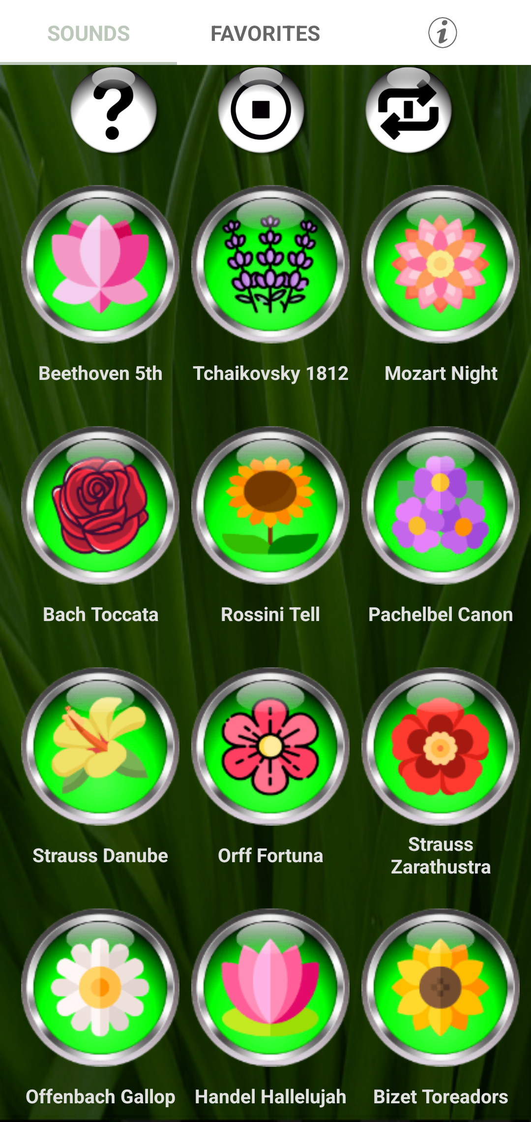 اسکرین شات 1 برنامه Classical Music Ringtones