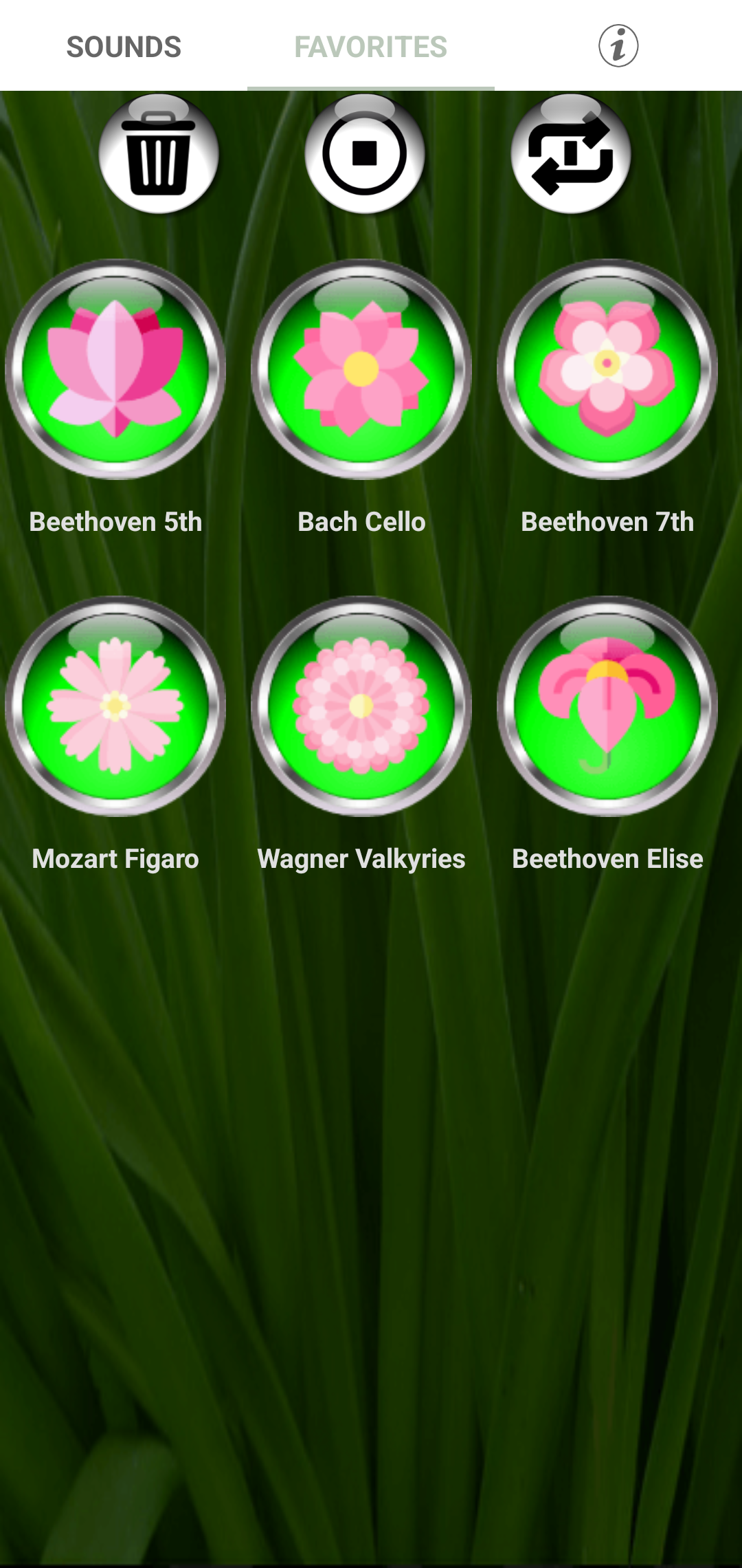 اسکرین شات 8 برنامه Classical Music Ringtones