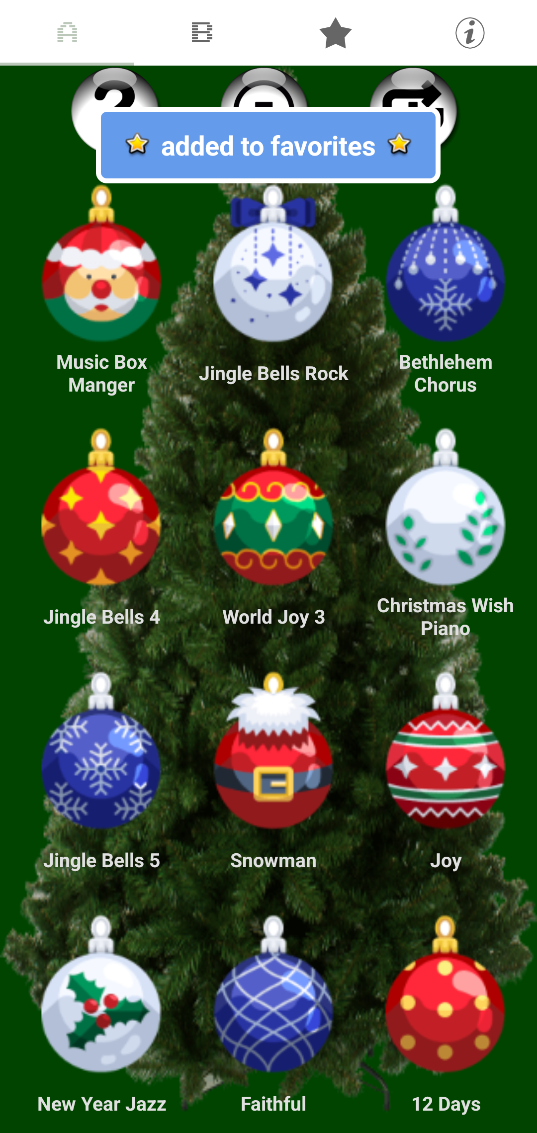 اسکرین شات 7 برنامه Christmas Ringtones