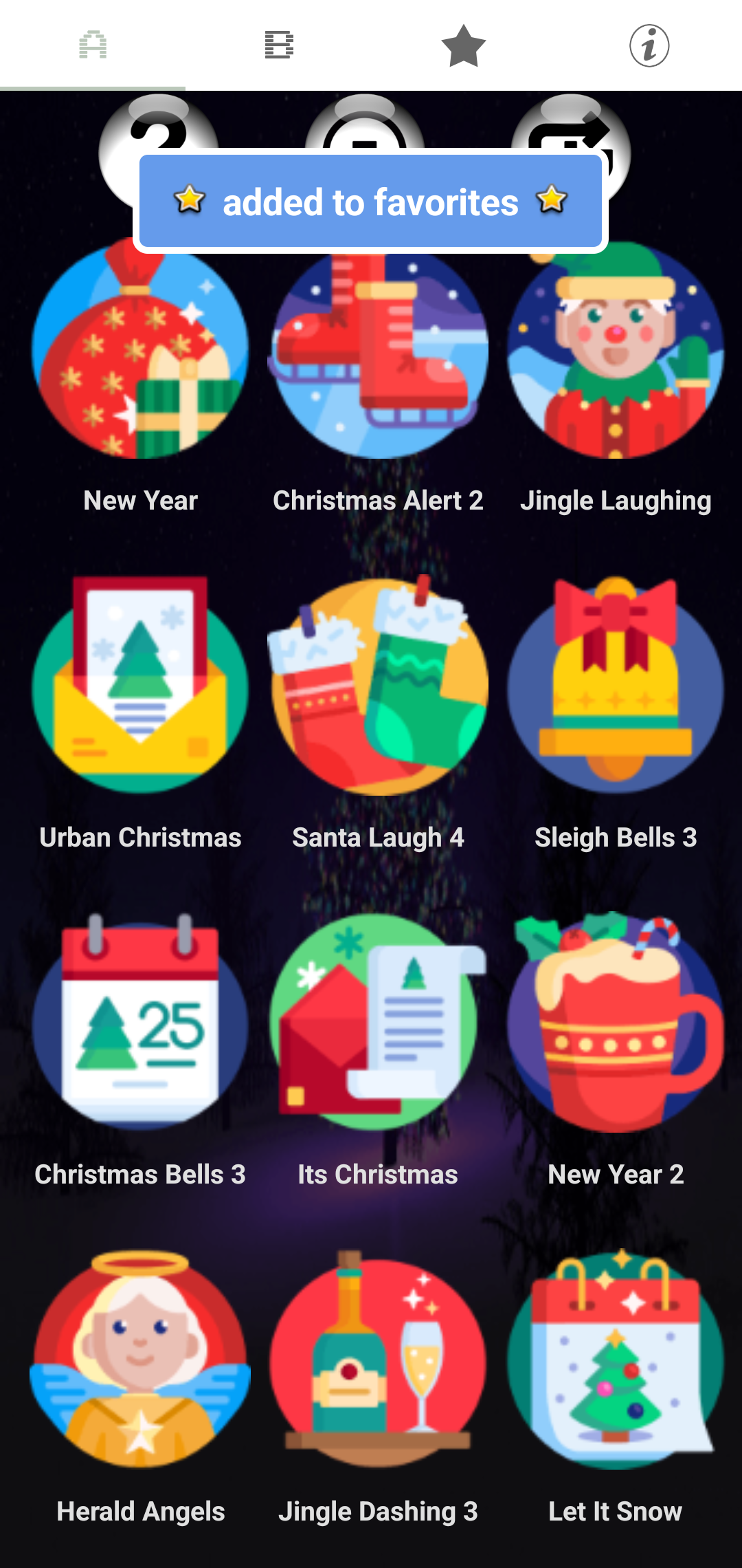 اسکرین شات 7 برنامه Christmas Notifications