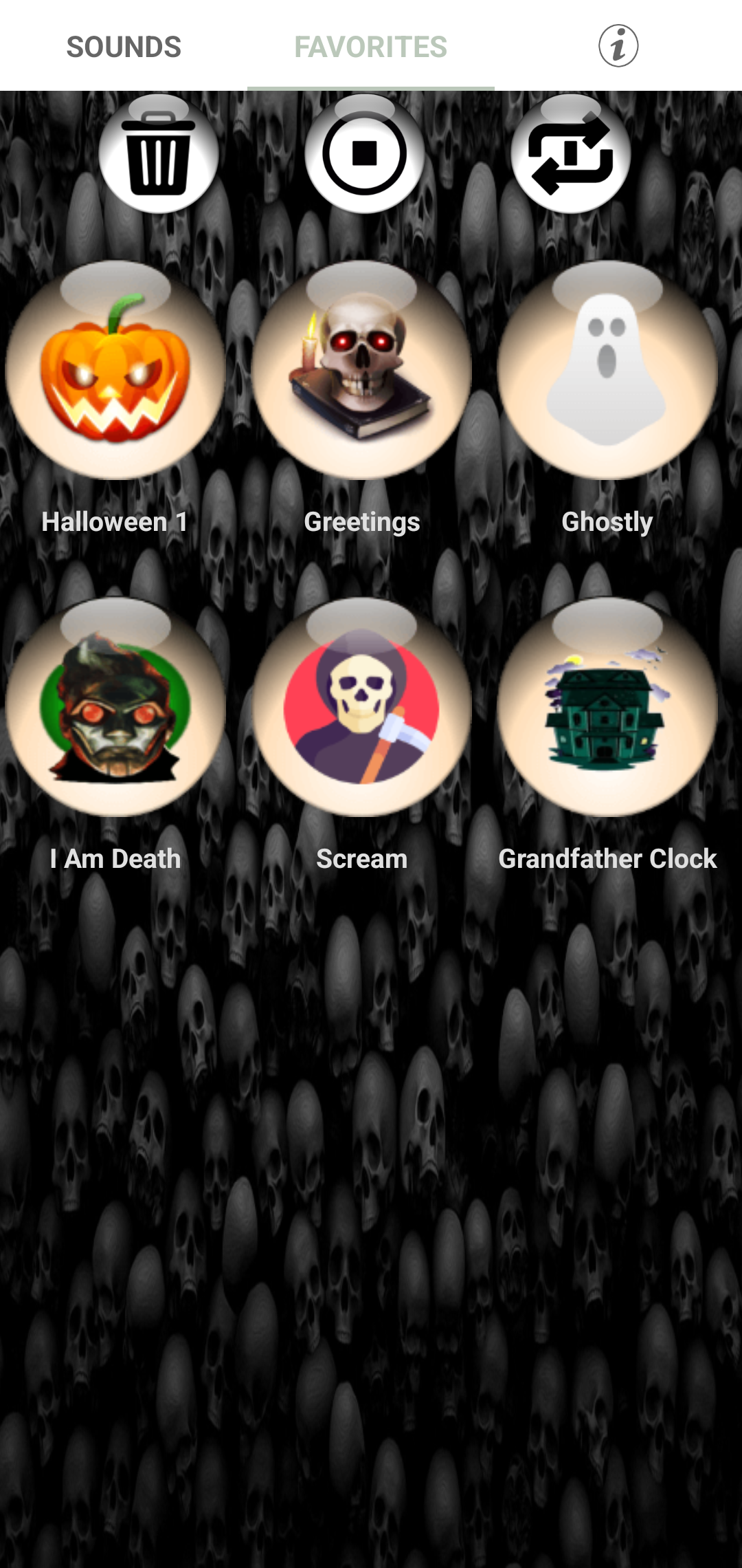 اسکرین شات 8 برنامه Scary Halloween Ringtones