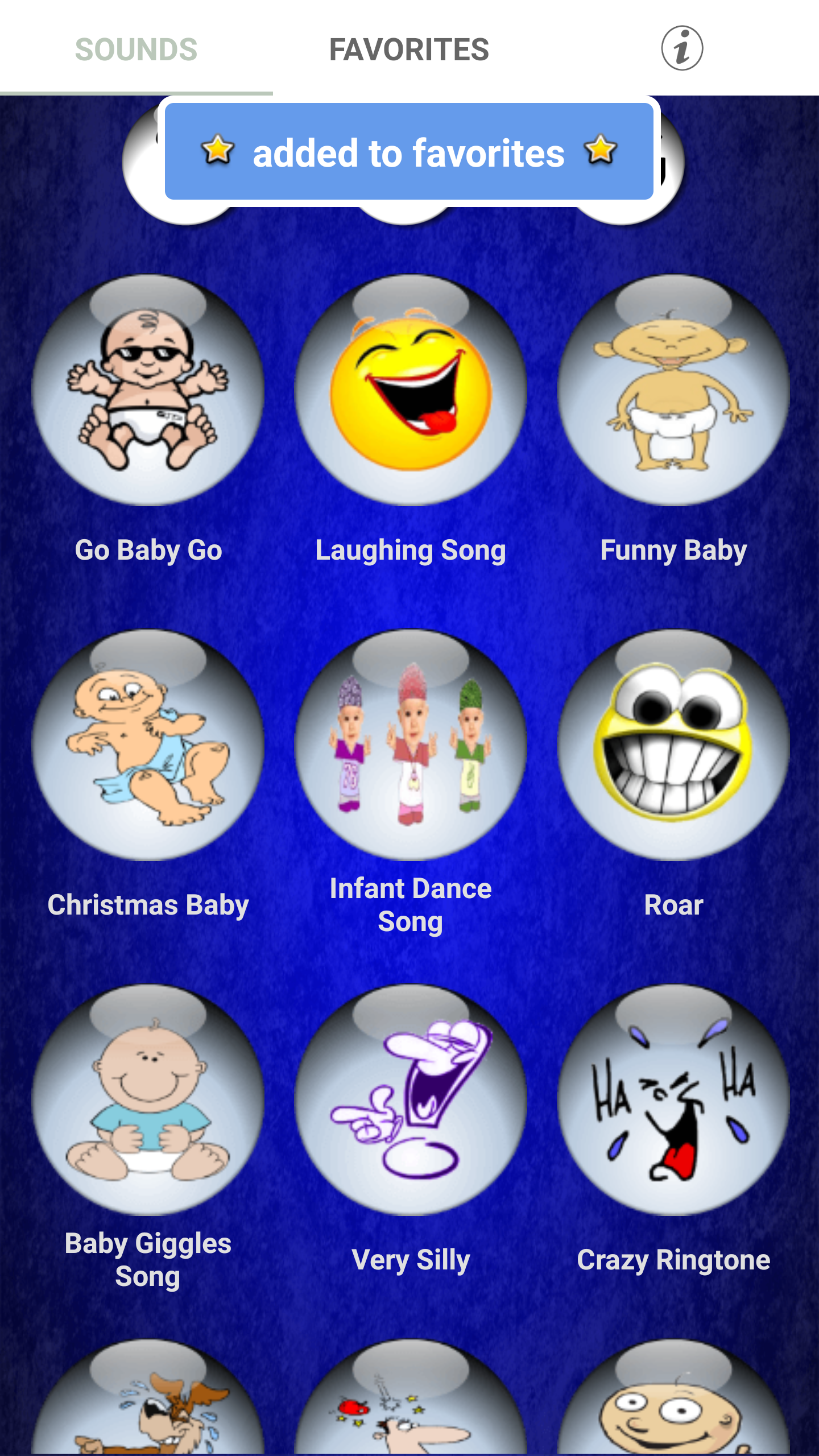 اسکرین شات 7 برنامه Laughing Ringtones