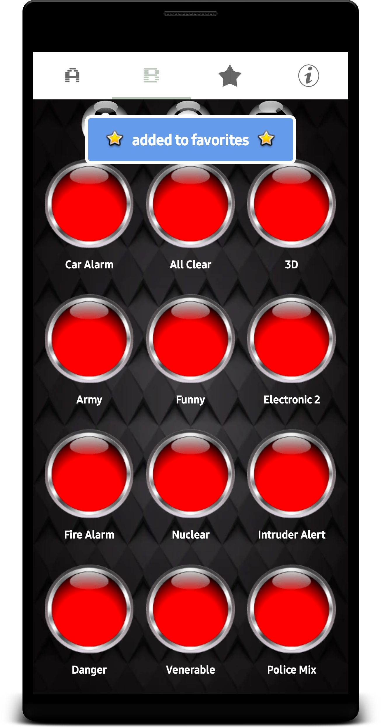 اسکرین شات 7 برنامه LOUD Siren Ringtones