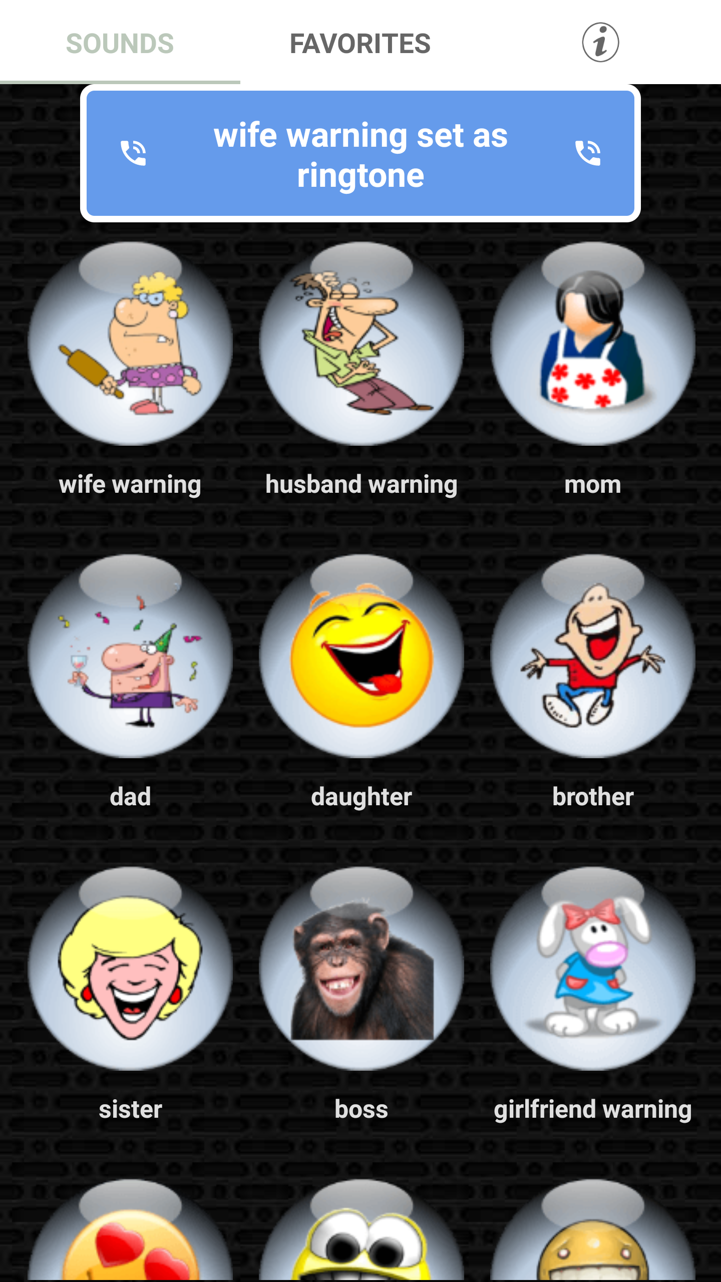 اسکرین شات 6 برنامه Personal Ringtones 4 Android™