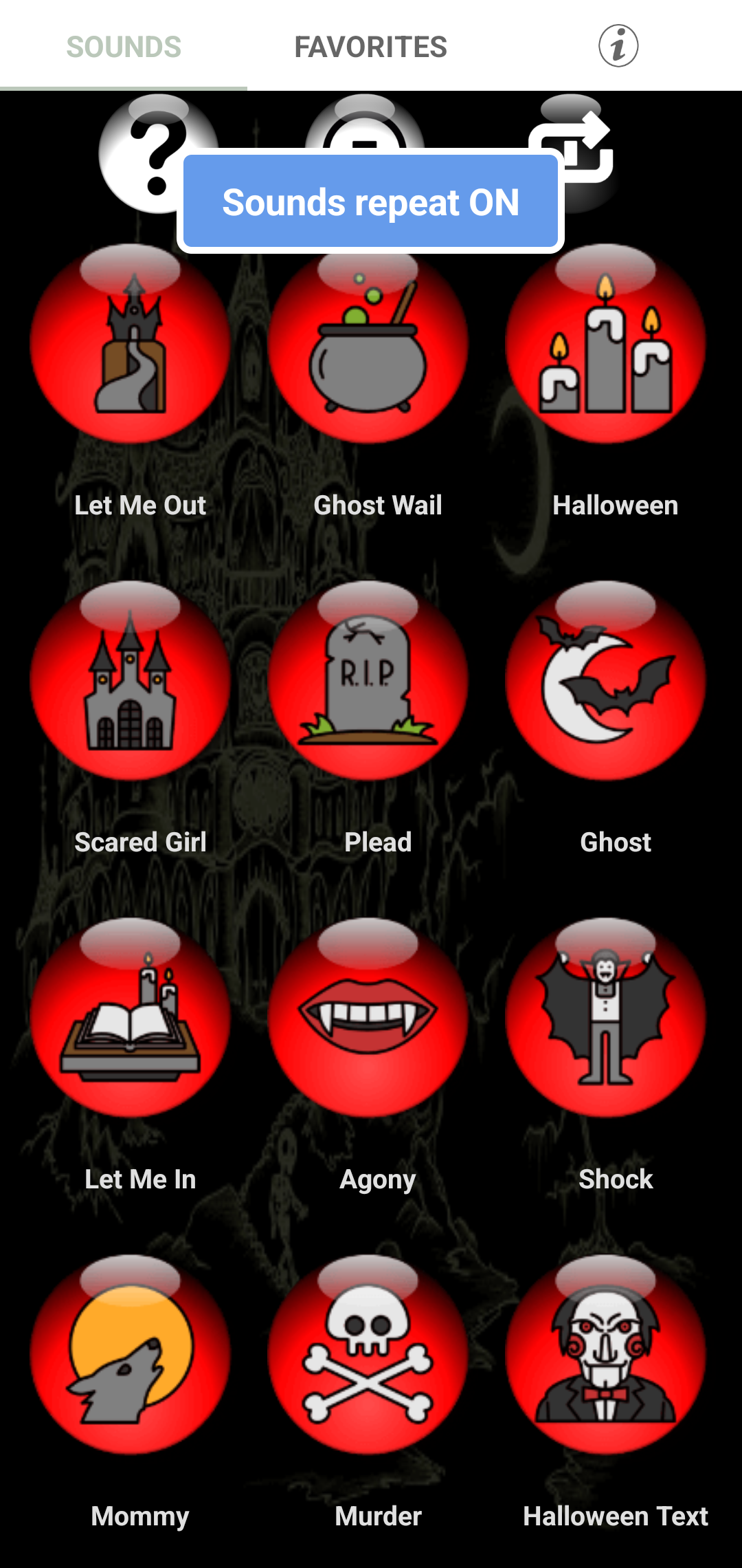 اسکرین شات 3 برنامه Super Scary Notifications