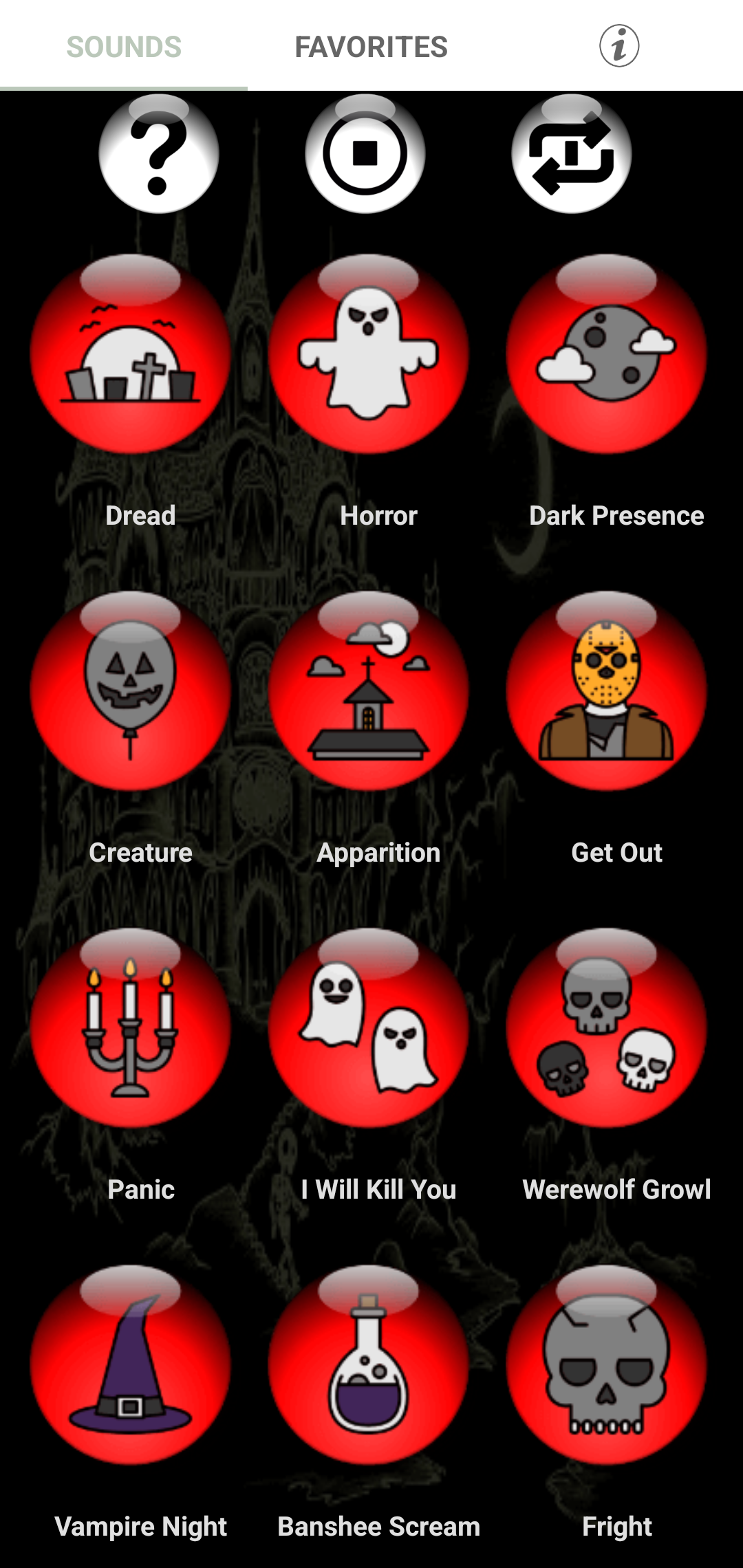 اسکرین شات 2 برنامه Super Scary Notifications