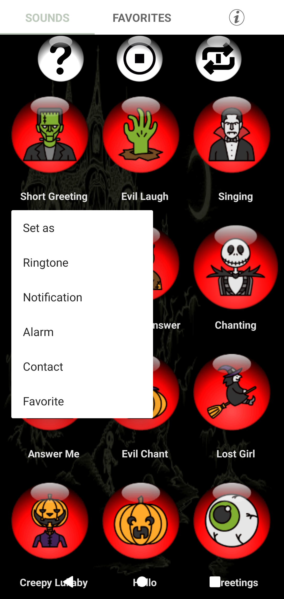 اسکرین شات 5 برنامه Super Scary Notifications