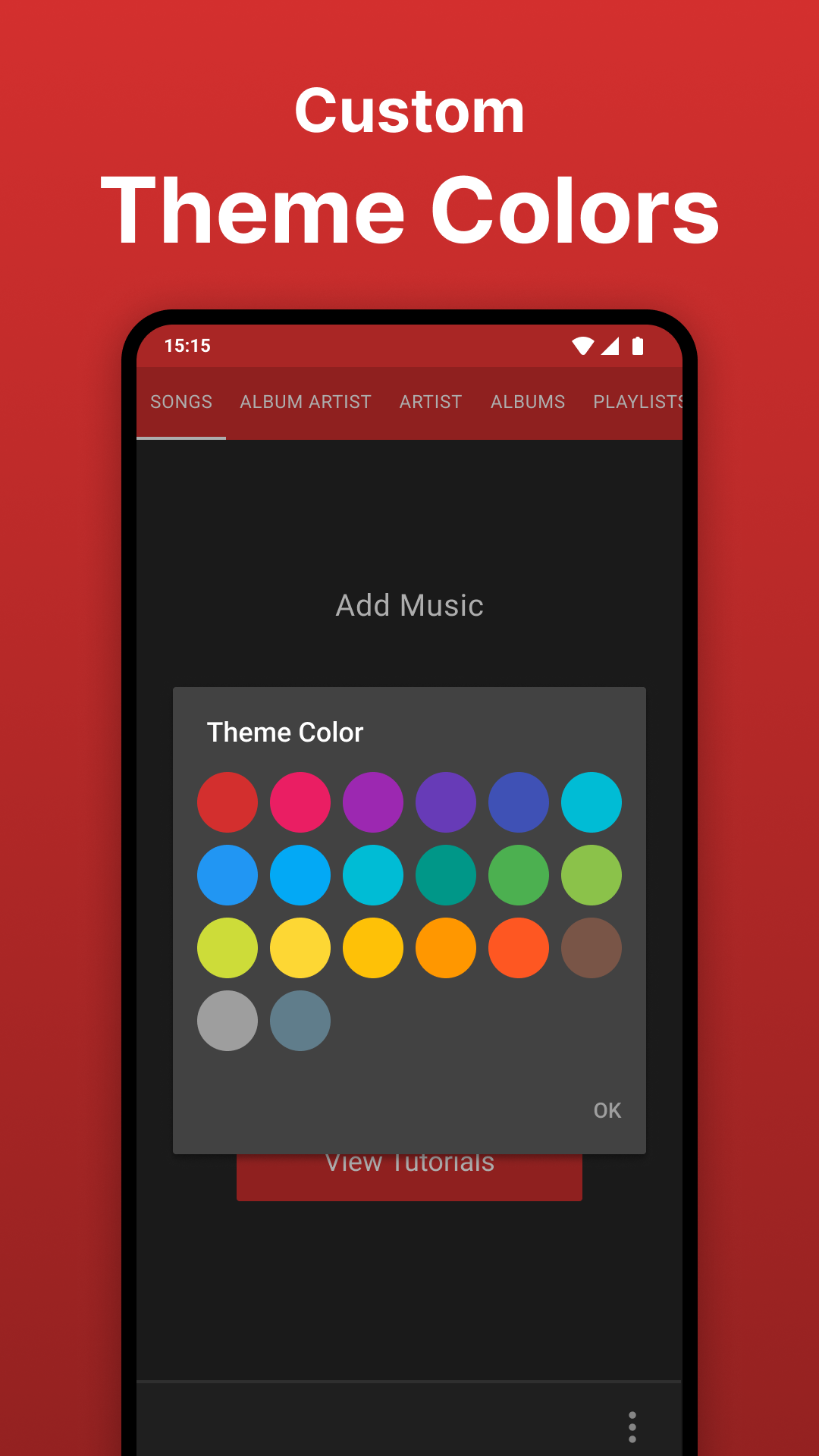 اسکرین شات 4 برنامه Rocket Music Player