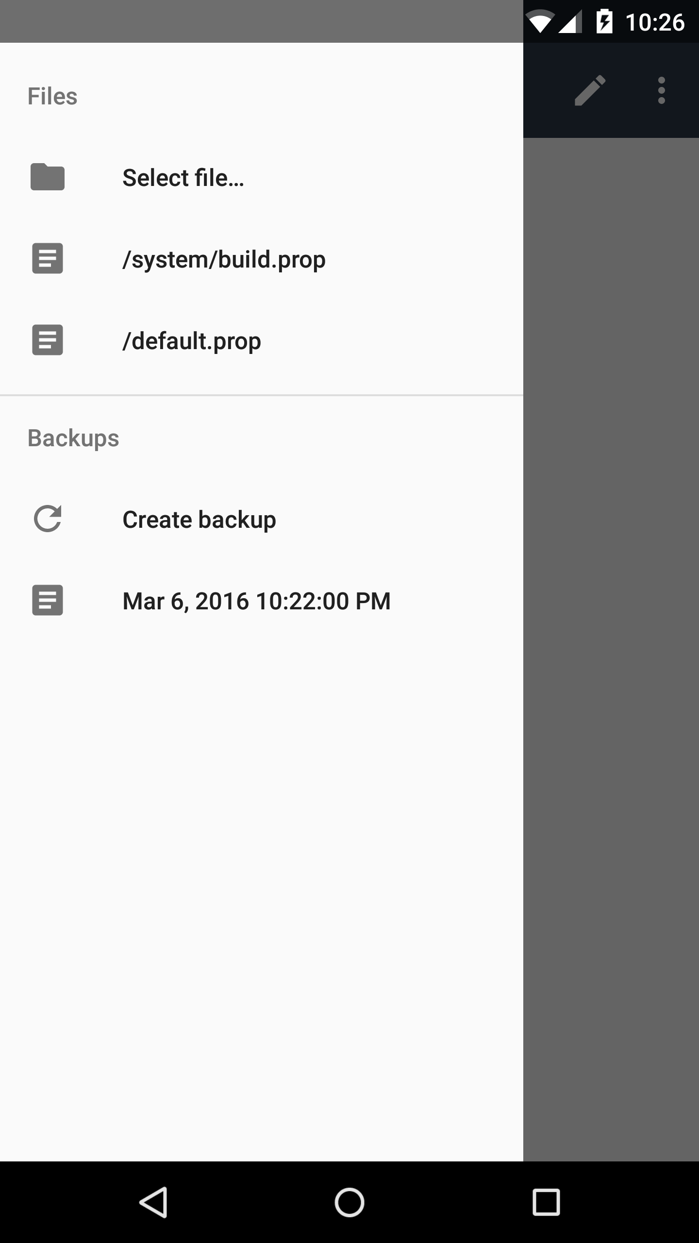 اسکرین شات 5 برنامه BuildProp Editor