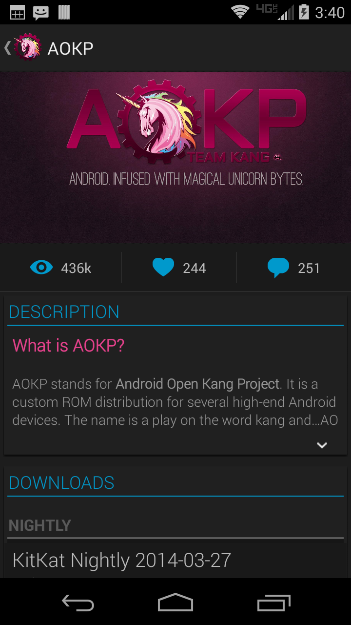 اسکرین شات 7 برنامه ROM Installer