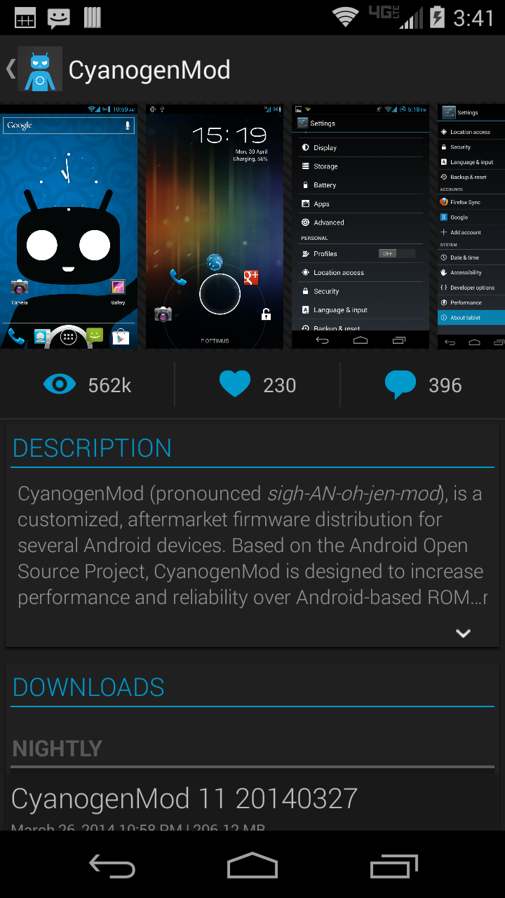 اسکرین شات 8 برنامه ROM Installer