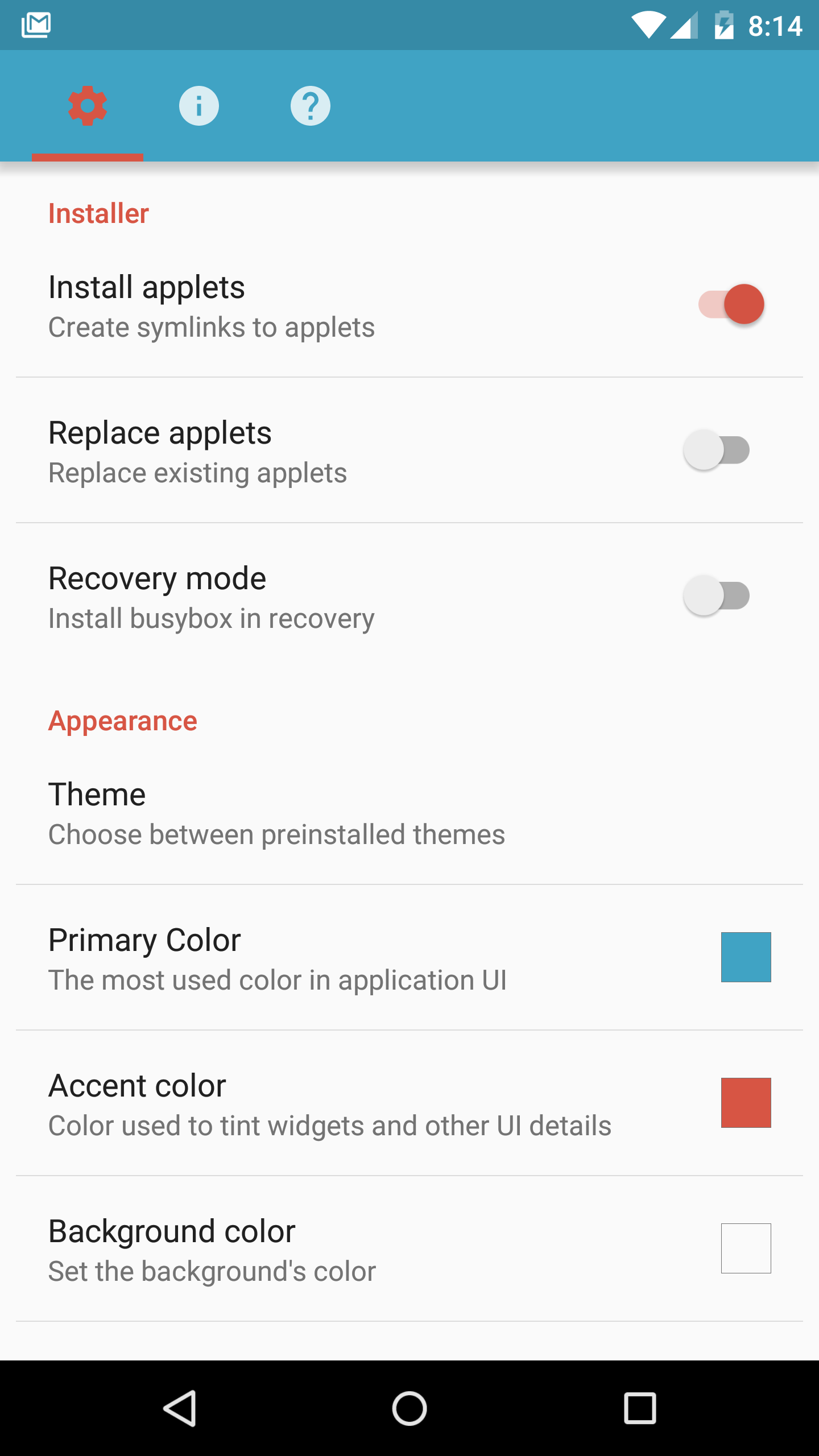 اسکرین شات 5 برنامه BusyBox for Android