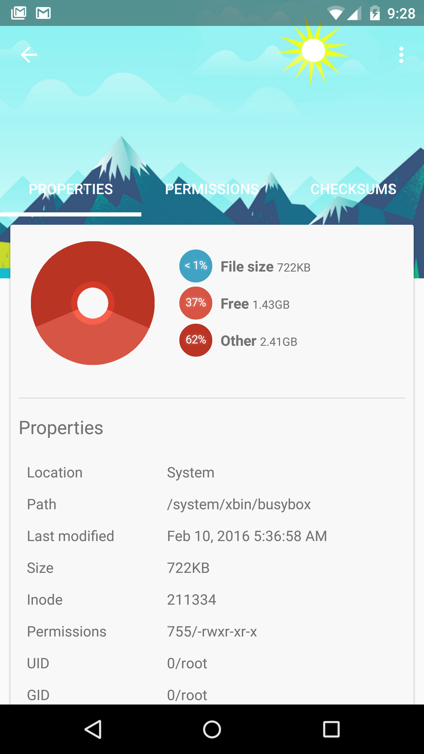 اسکرین شات 2 برنامه BusyBox for Android