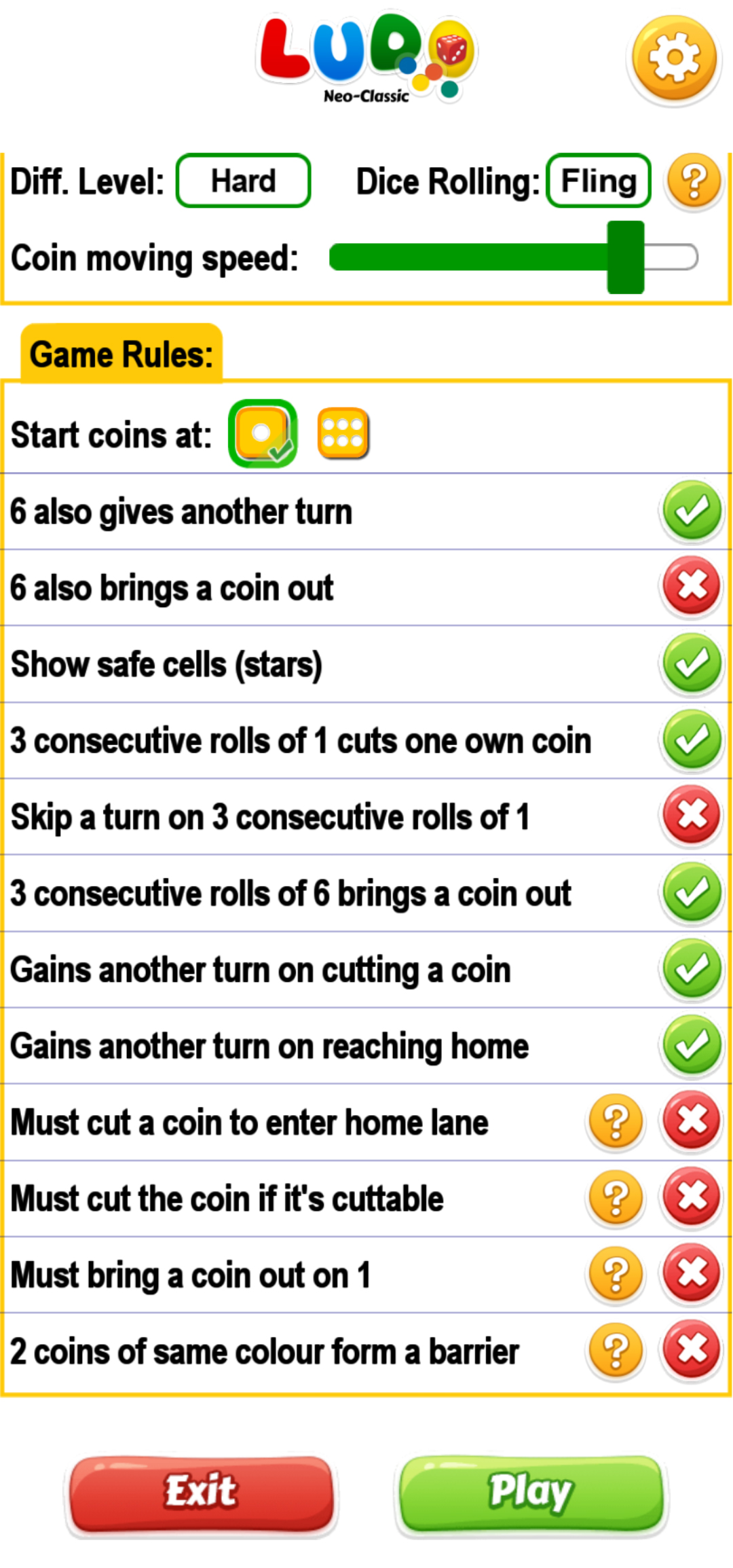 اسکرین شات 2 بازی Ludo Neo-Classic: King of Dice